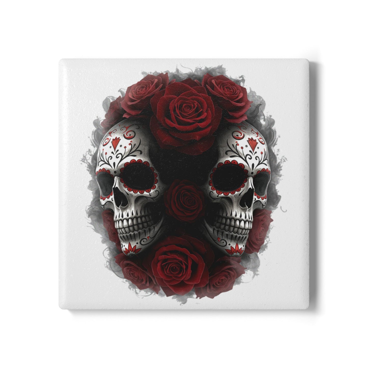 LaCatrina Edge: Daring Ceramic Coaster #11