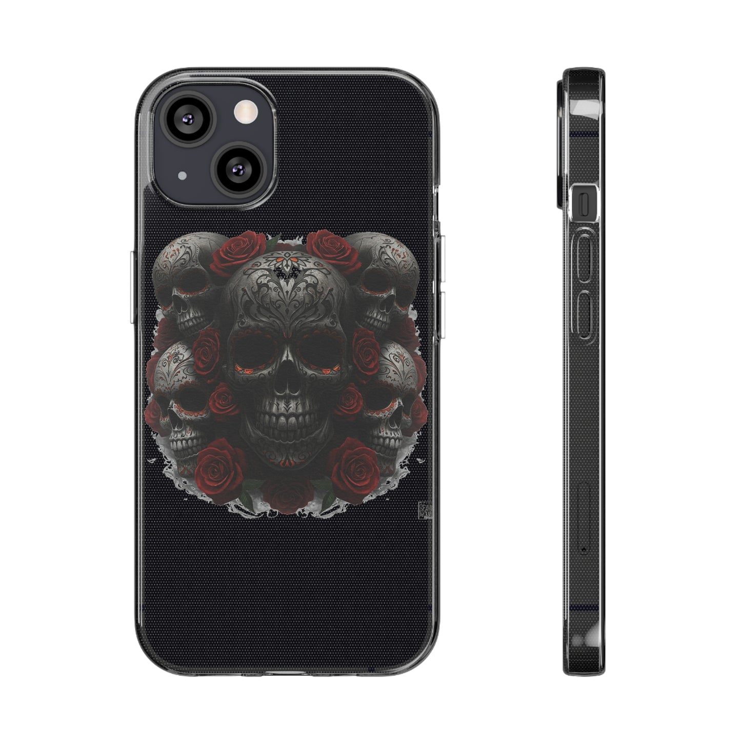LaCatrina Edge: Clear Silicone Case for Bold Spirits