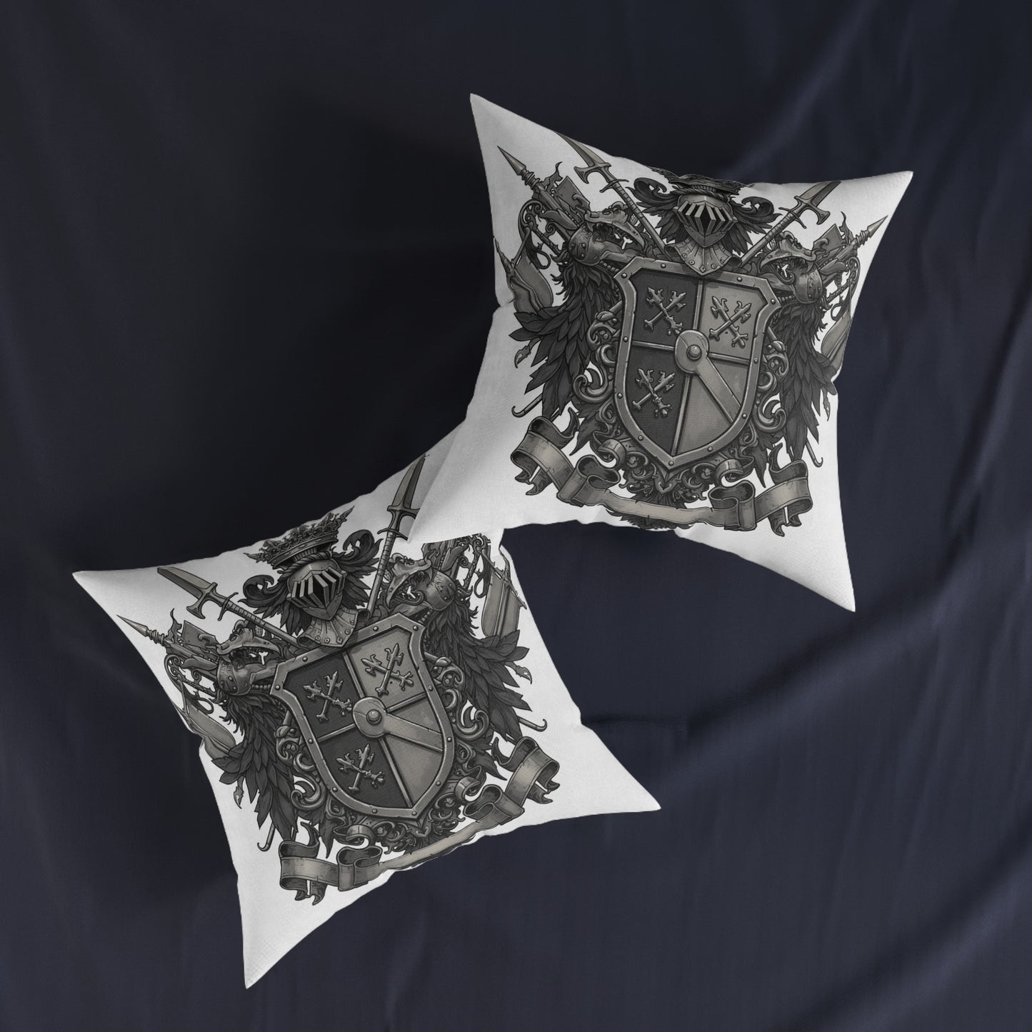 Edgy Enclave - Dual Guild Square Pillow