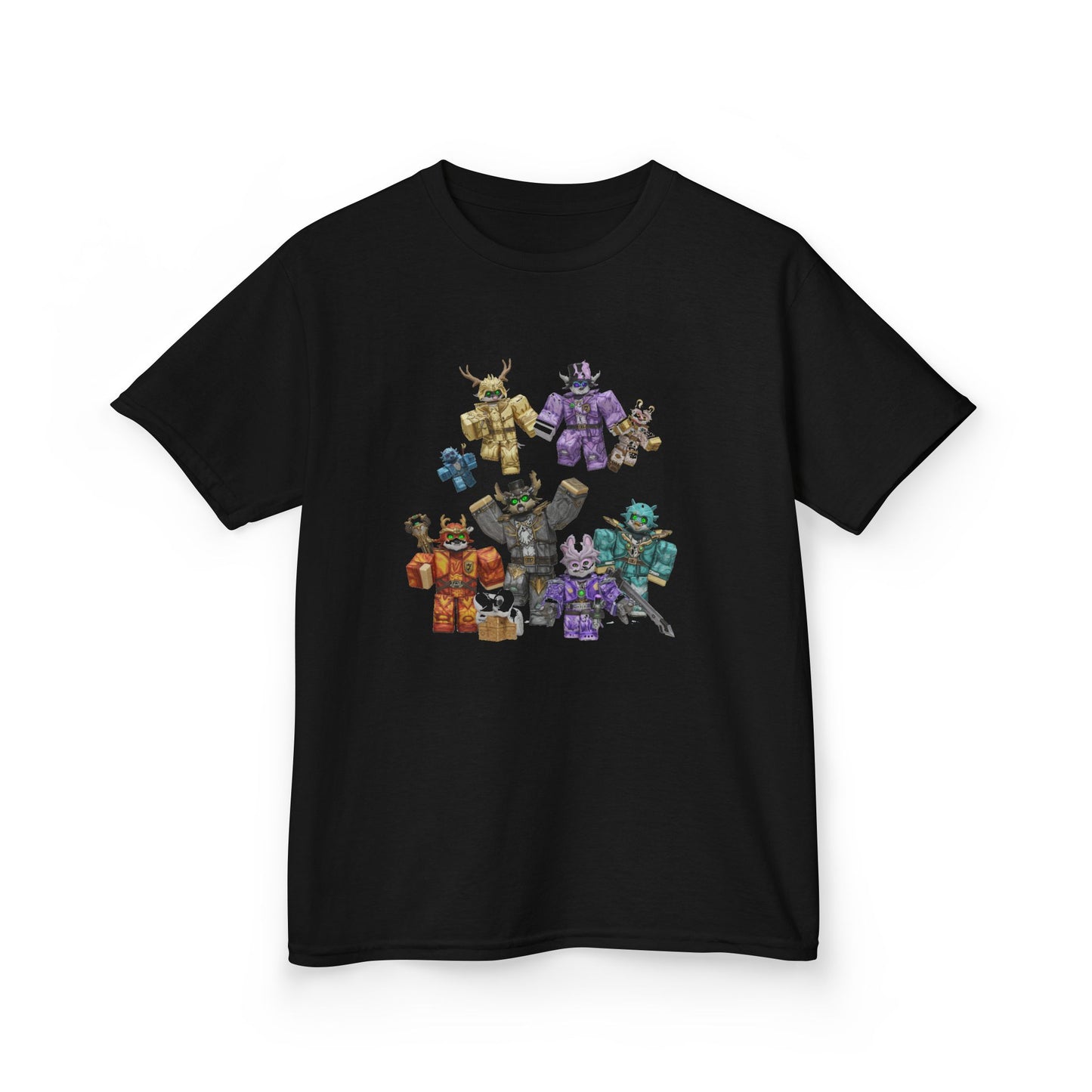 Pixel Pals Adventure - Kids' Trendy Voxel Tee