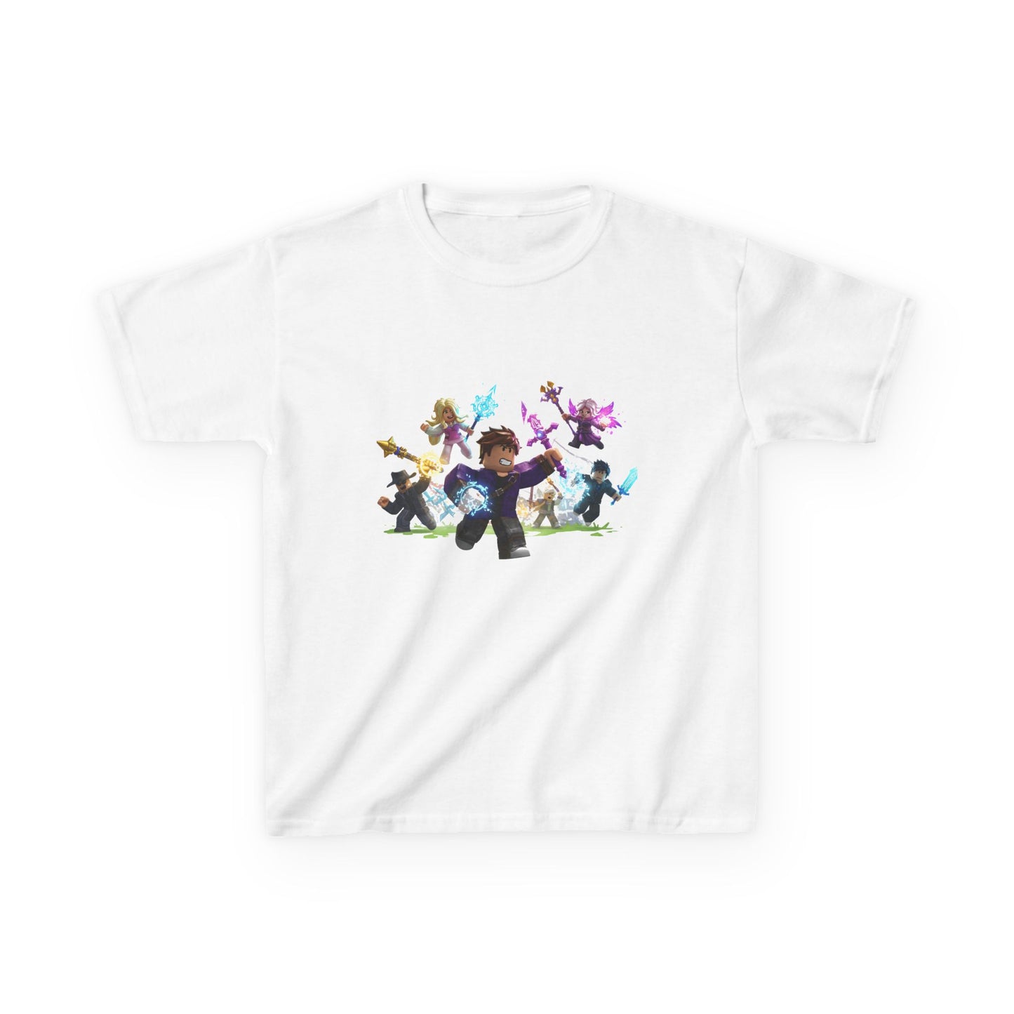 Pixel Pals Playground - Trendy Voxel Tee for Kids