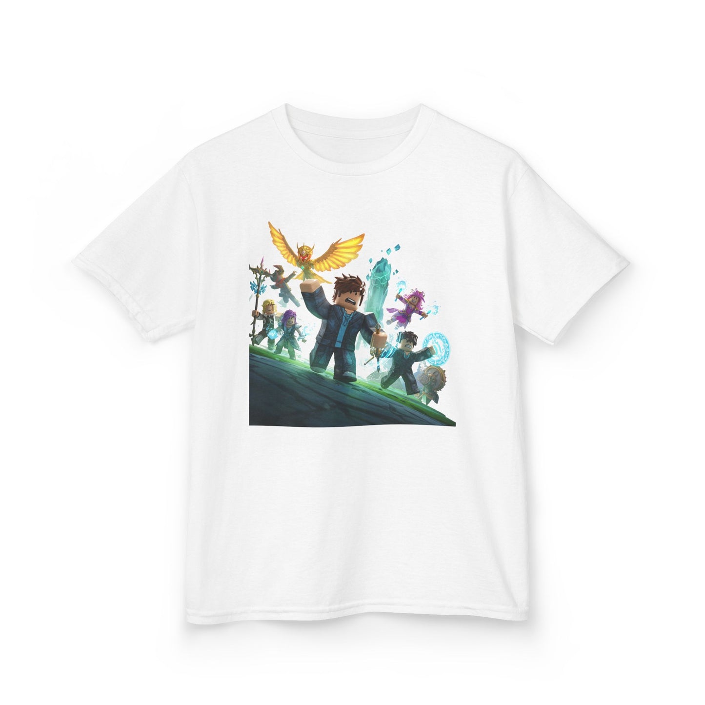 Voxel Adventure Kids Heavy Cotton™ Tee - Trendy Edition