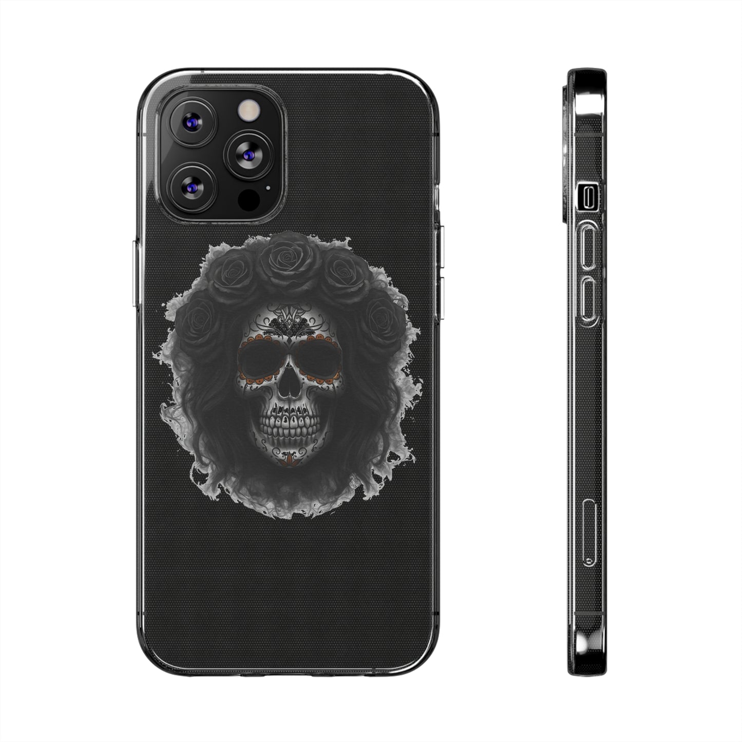 LaCatrina Edge: Clear Silicone Phone Case - Dare to Stand Out
