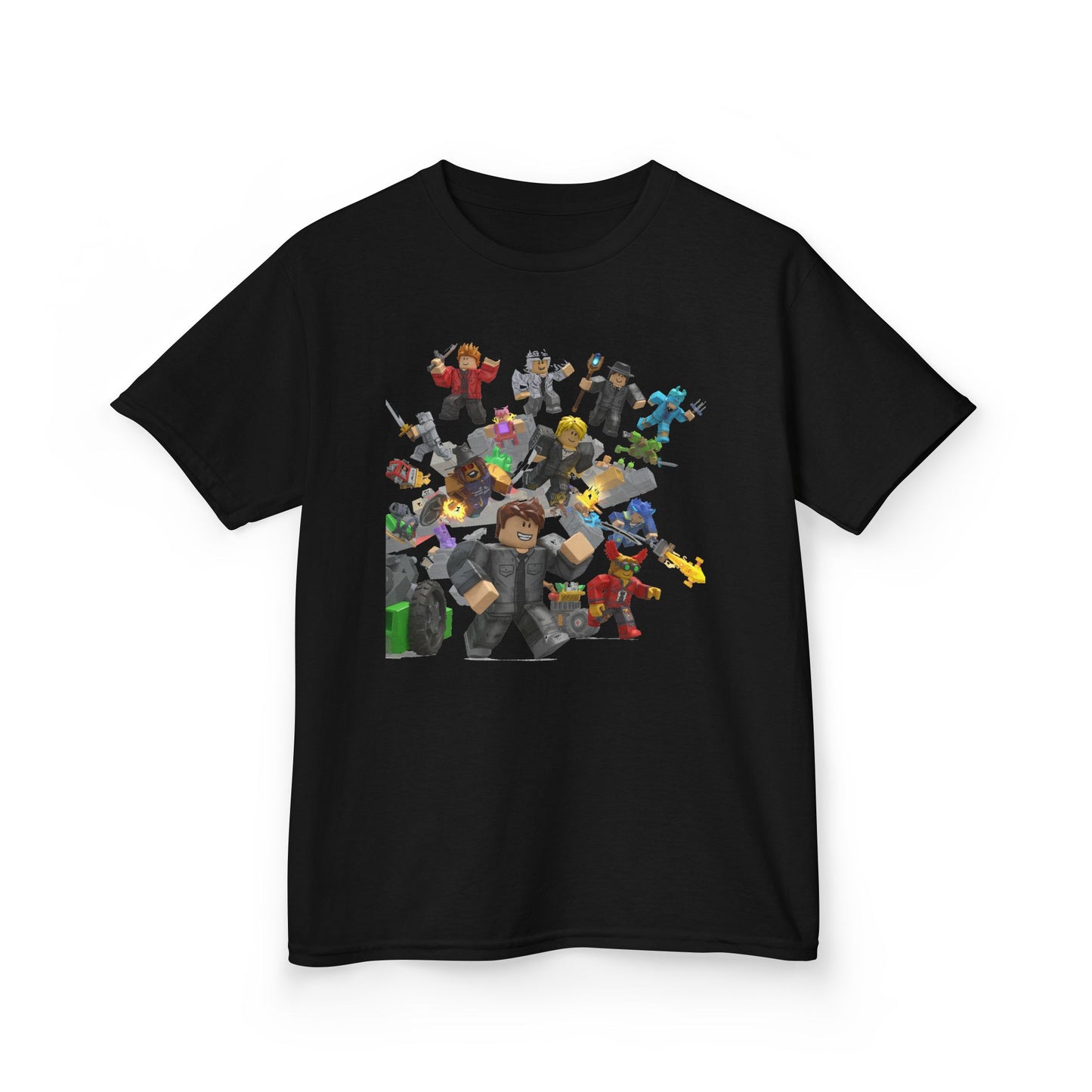 Pixel Pals Paradise - Kids' Trendy Voxel Tee