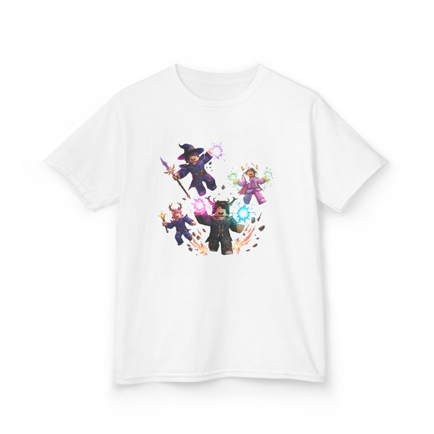 Pixel Pals Adventure Kids Tee - Voxel Characters Edition