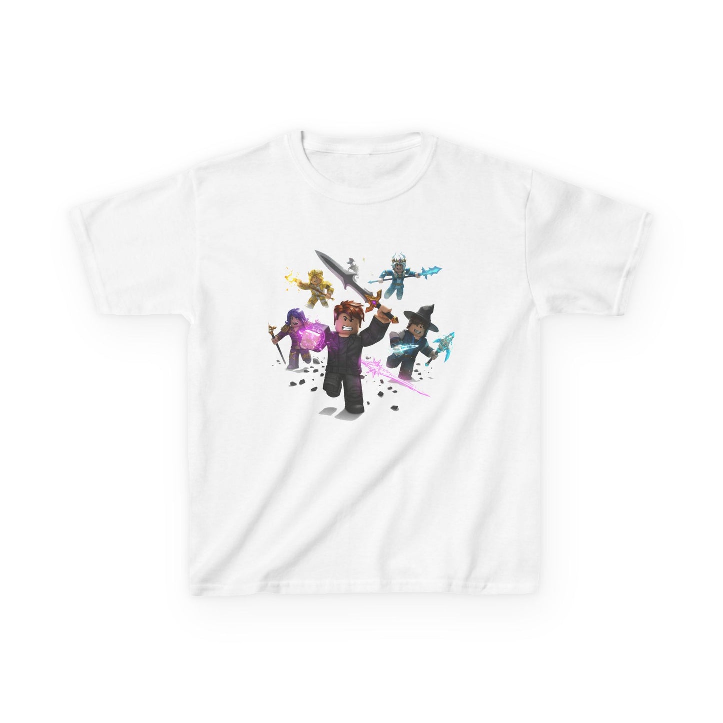 Pixel Pals Adventure Kids Tee - Voxel Characters Edition