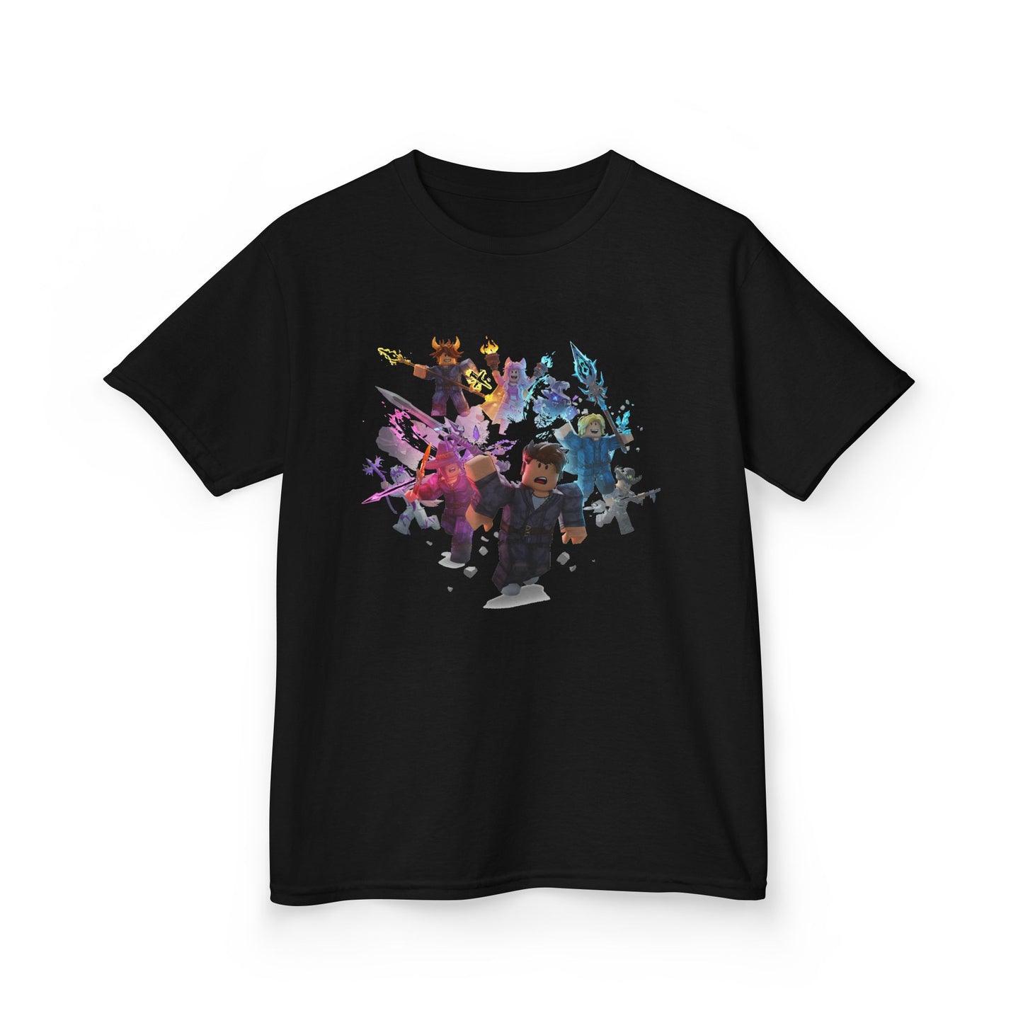 Pixel Pals Playground - Trendy Voxel Tee for Kids