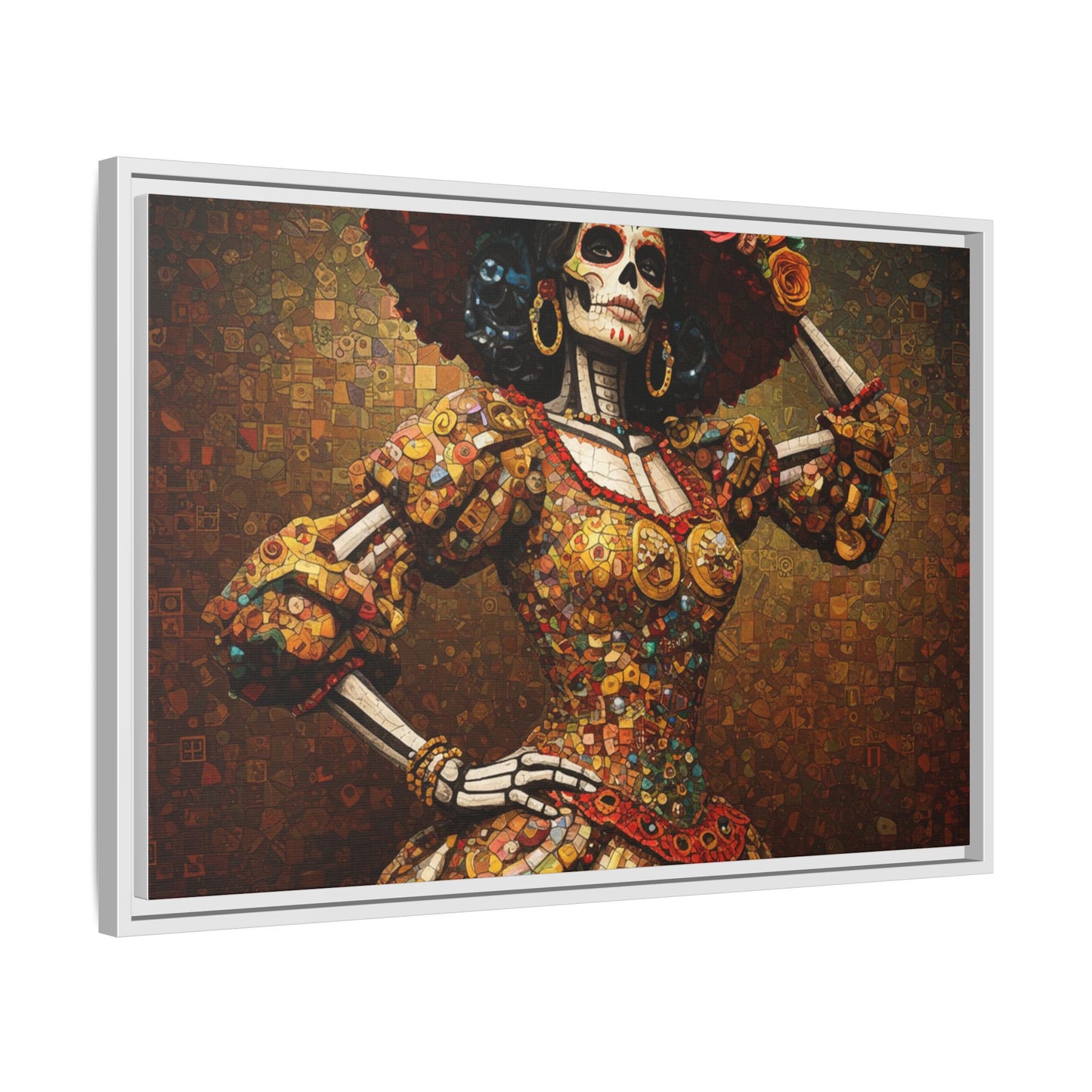 LaCatrina Essence #24 - Professional Multi-Color Framed Matte Canvas