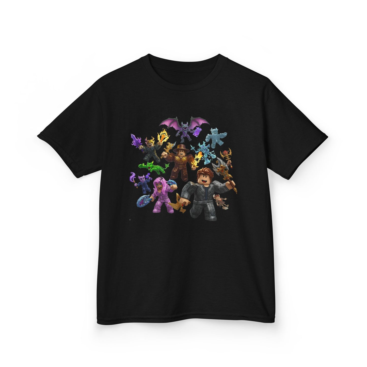 Pixel Power Play: Kids' Voxel Adventure Tee