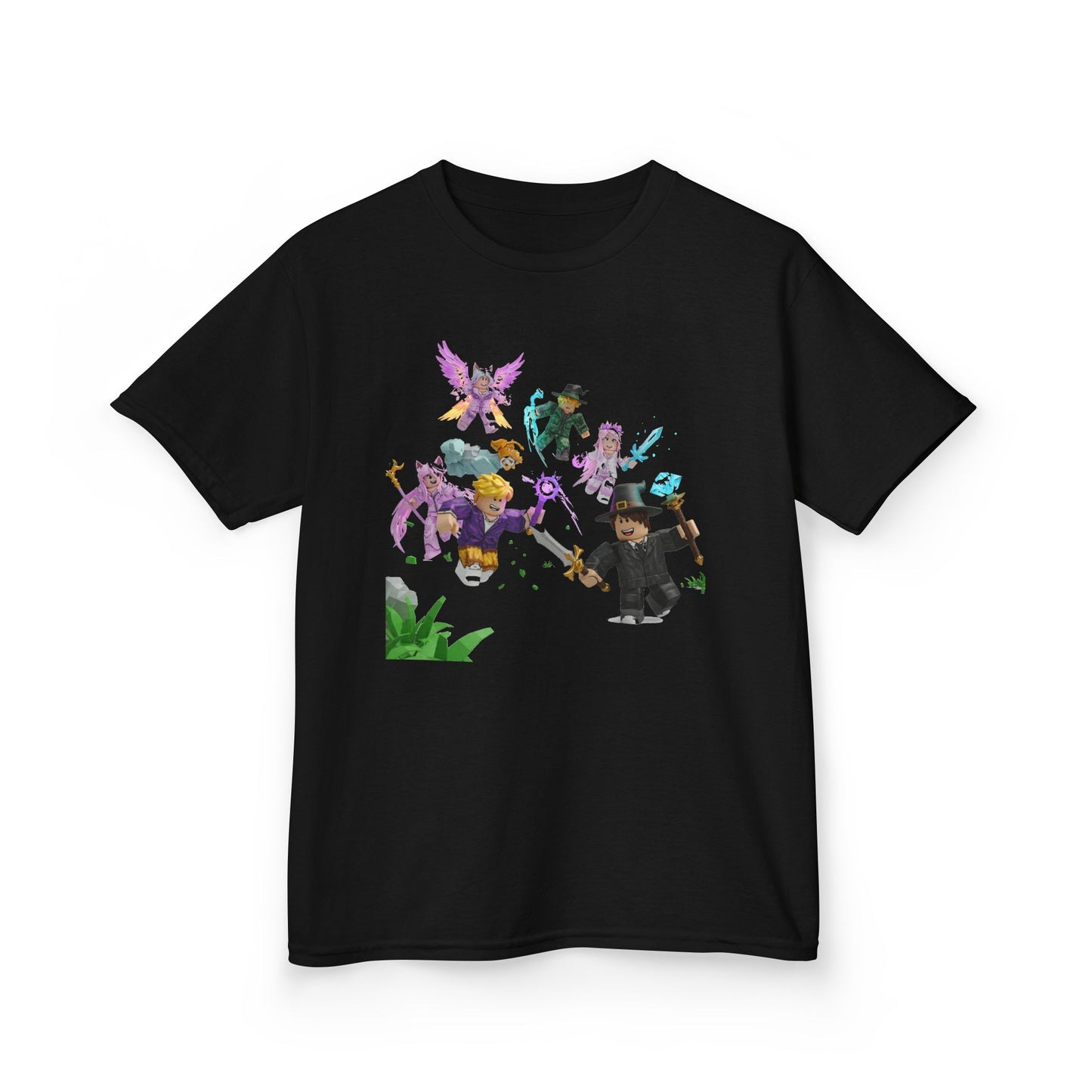 Pixel Pals Adventure Kids Tee - Voxel Characters Edition
