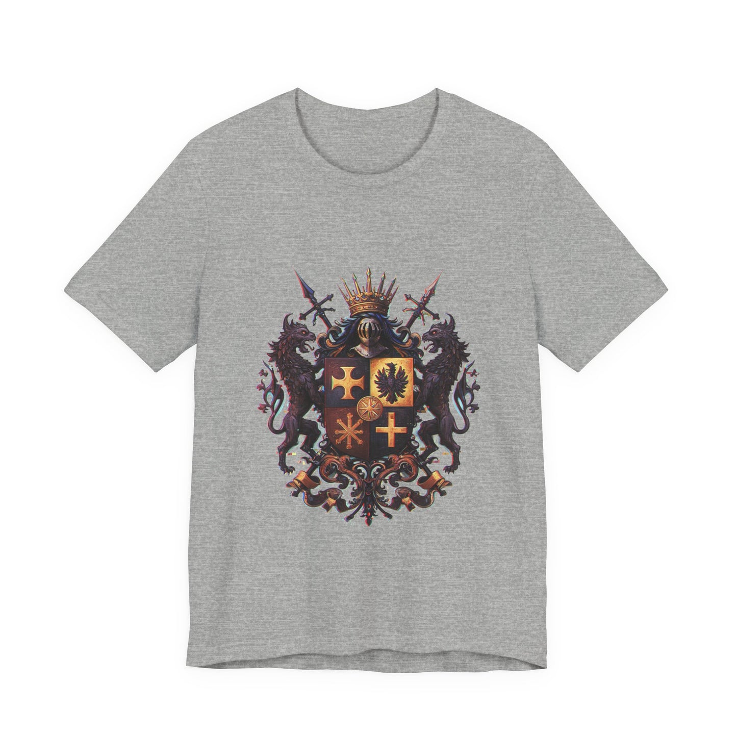 Guild Emblem Fusion Tee – Trendy Unisex Style
