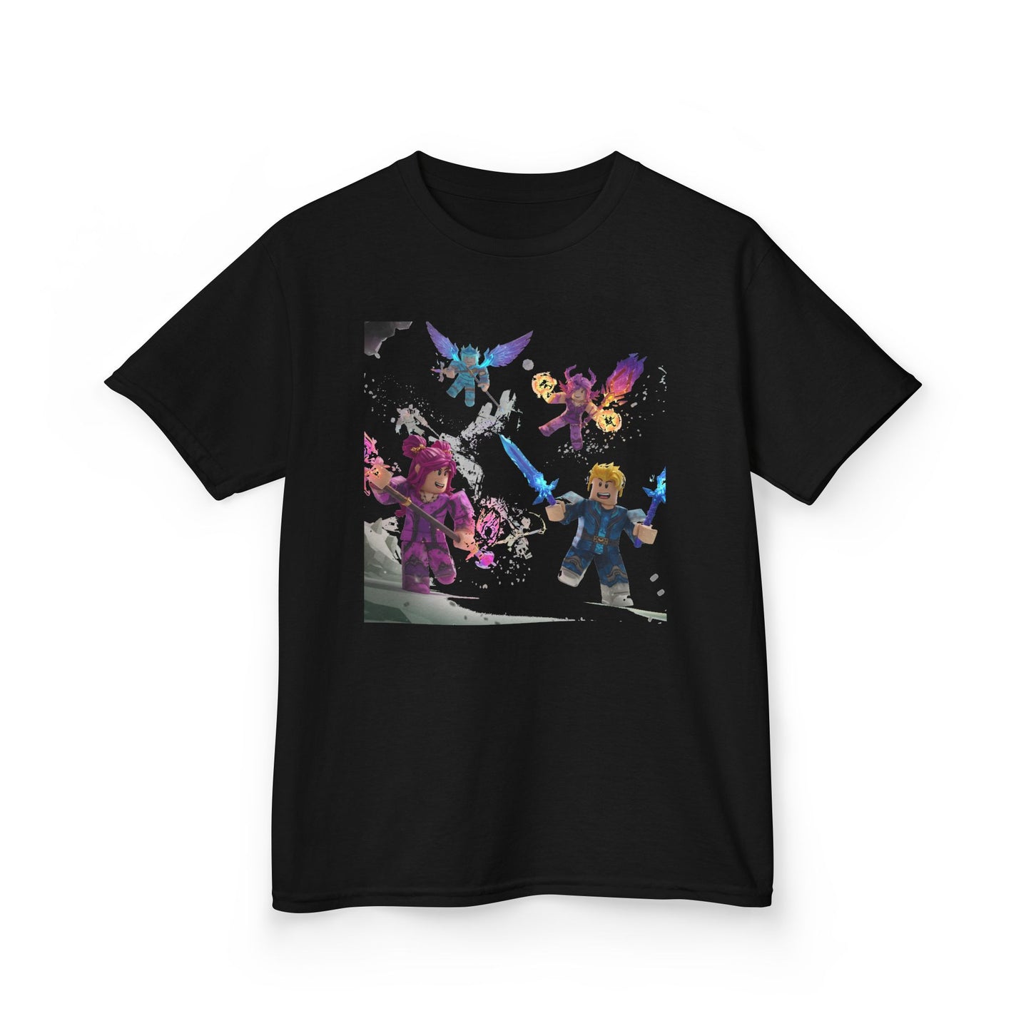 Pixel Pals Adventure Kids Tee – Trendy Voxel Edition