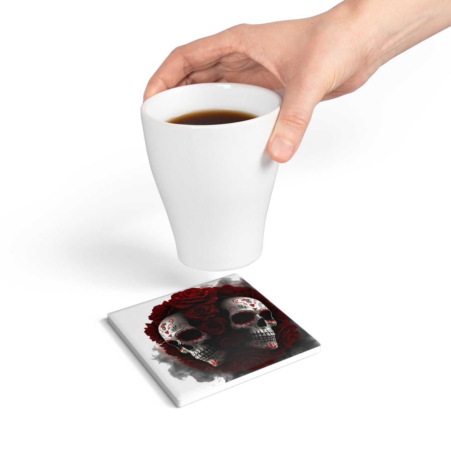 LaCatrina Edge: Ceramic Coaster #16