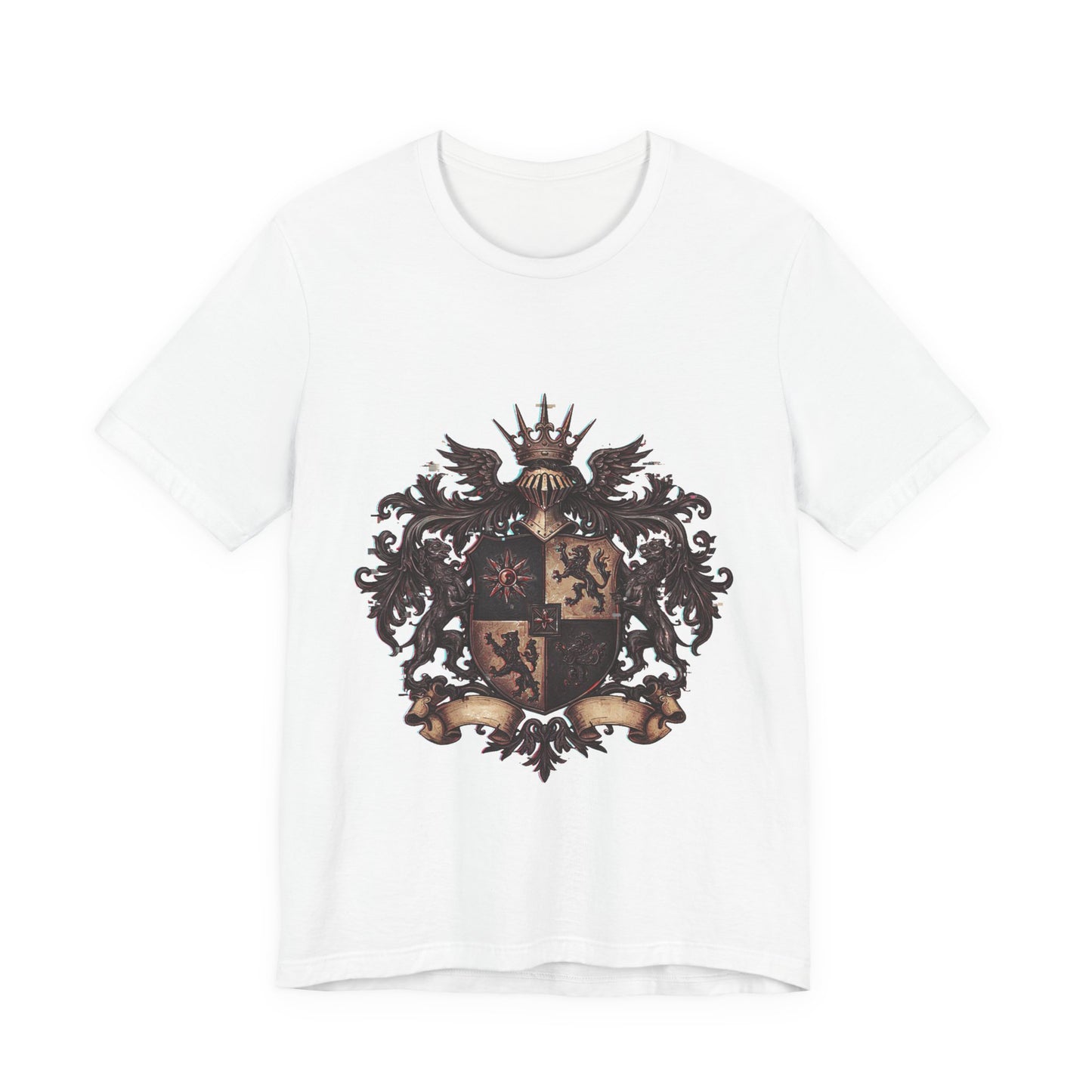 Guild Emblem Fusion Tee - Trendy Unisex Jersey Style