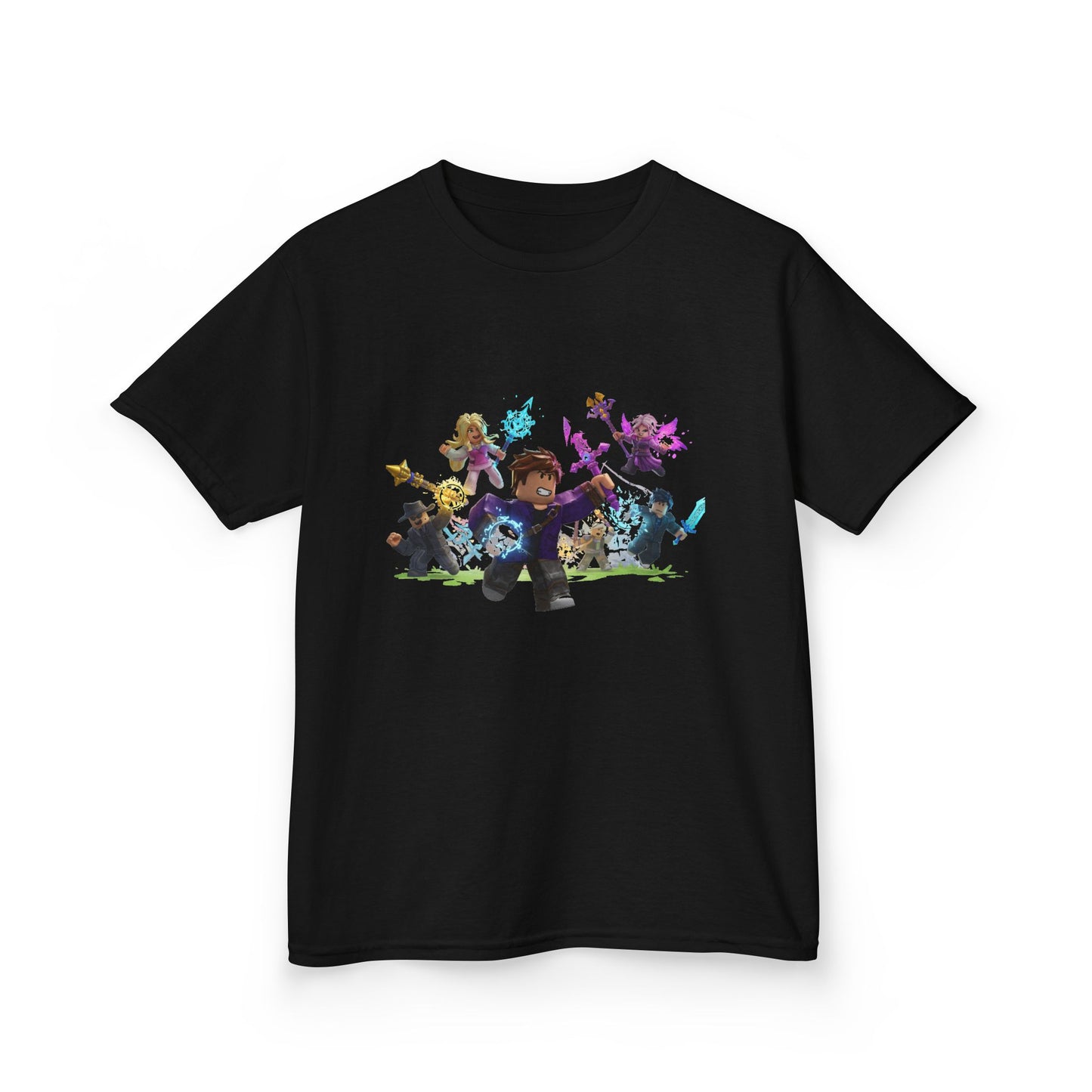 Pixel Pals Playground - Trendy Voxel Tee for Kids