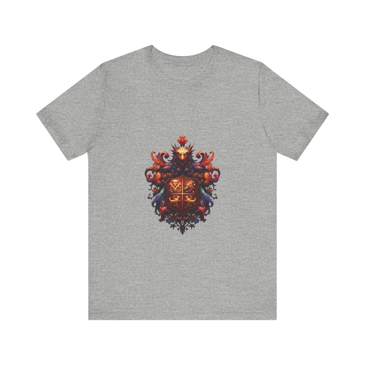 Guild Emblem Fusion Tee – Trendy Unisex Style #12
