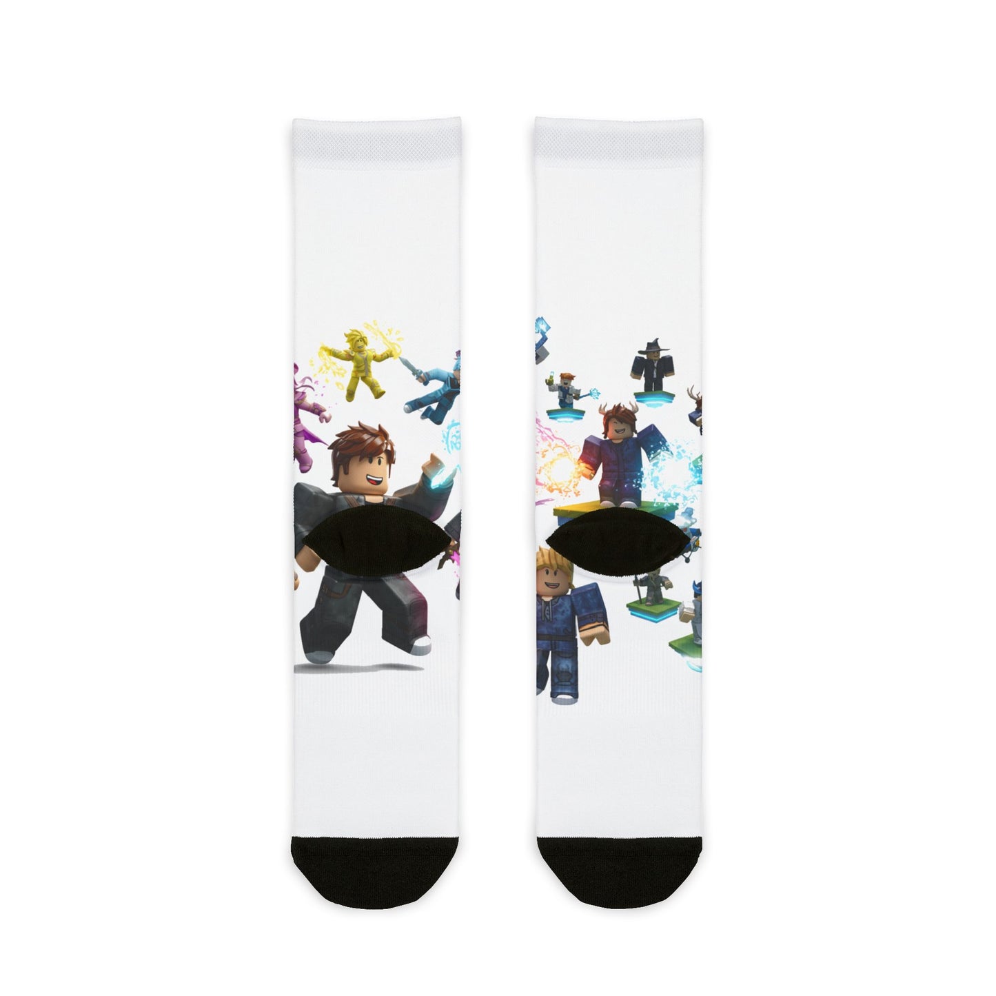 Voxel Vengeance Crew Socks – Edgy Pixel Power Unleashed!