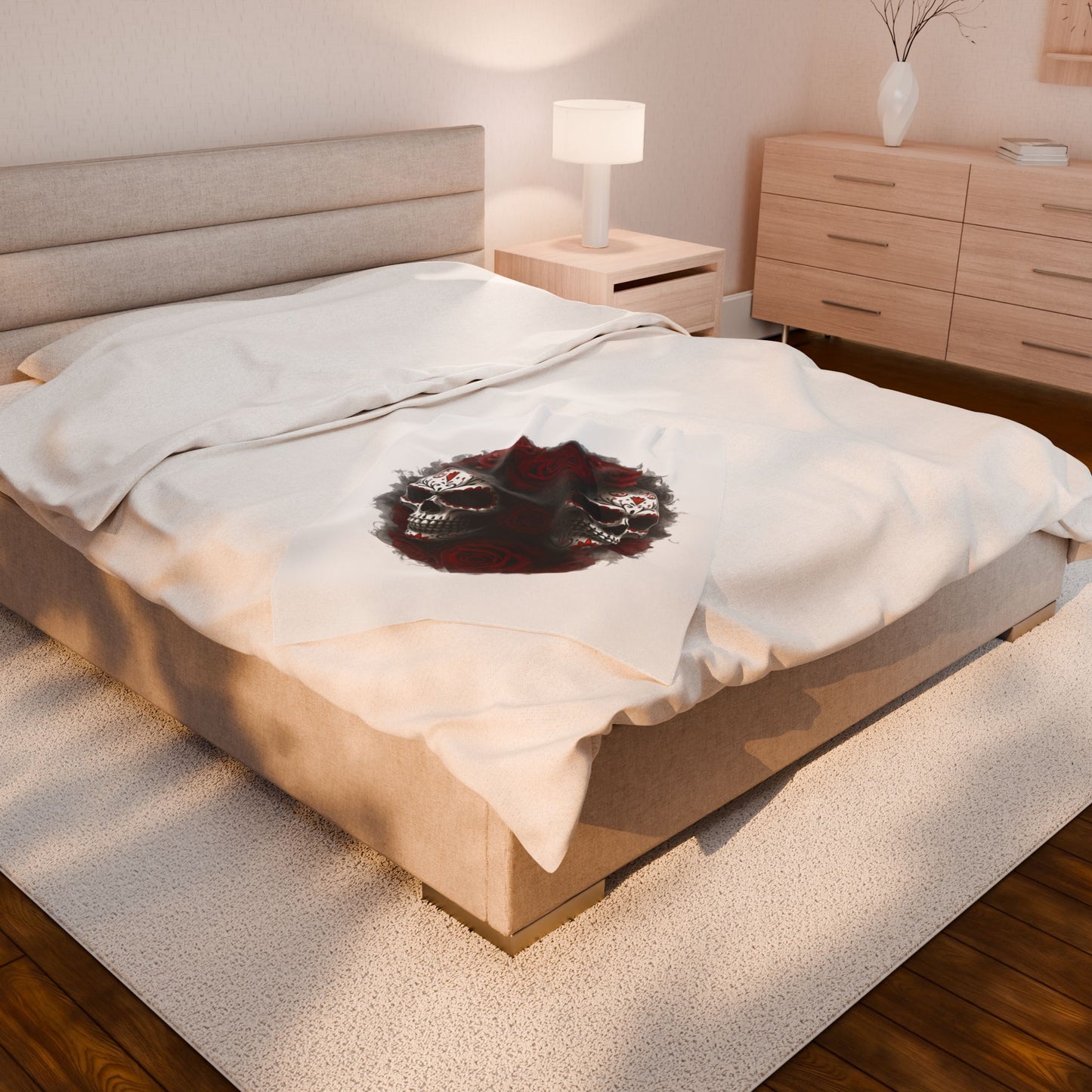 Cozy LaCatrina Velveteen Plush Blanket - Casual Style #11