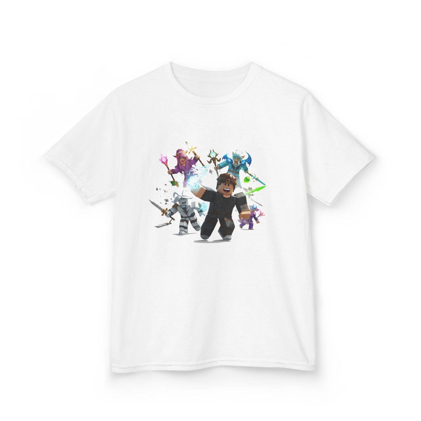 Kids' Voxel Adventure Heavy Cotton Tee - Trendy Edition #46