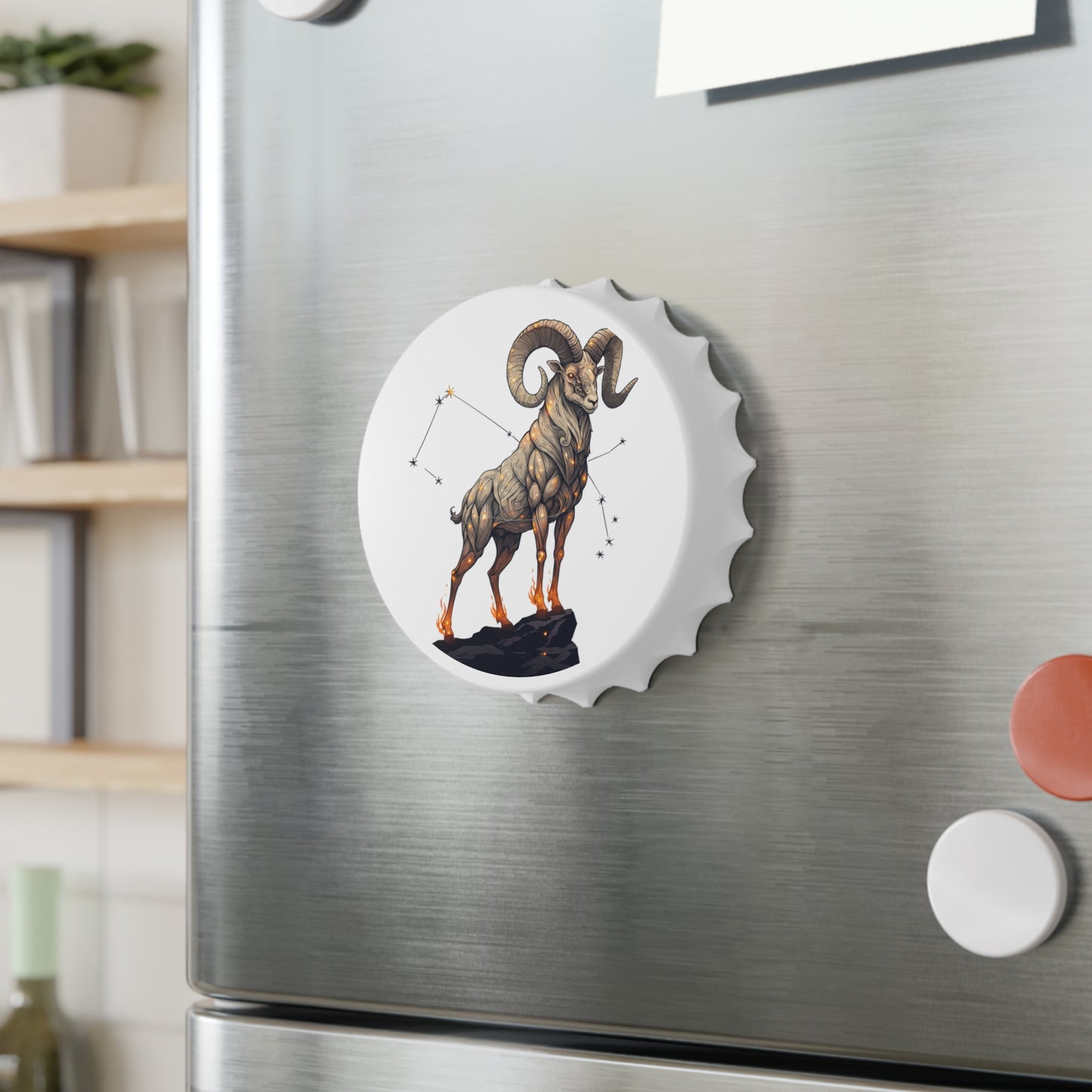 Aries Zodiac Star Power Bottle Opener – Trendy Collection