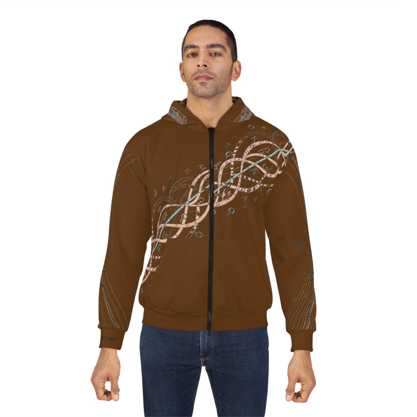 NOTGPT 2025 ZIP UP HOODIE MOBIUS EDITION #17