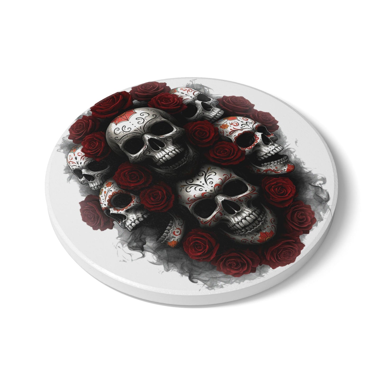 LaCatrina Edge: #39 Ceramic Coaster – Daring Décor
