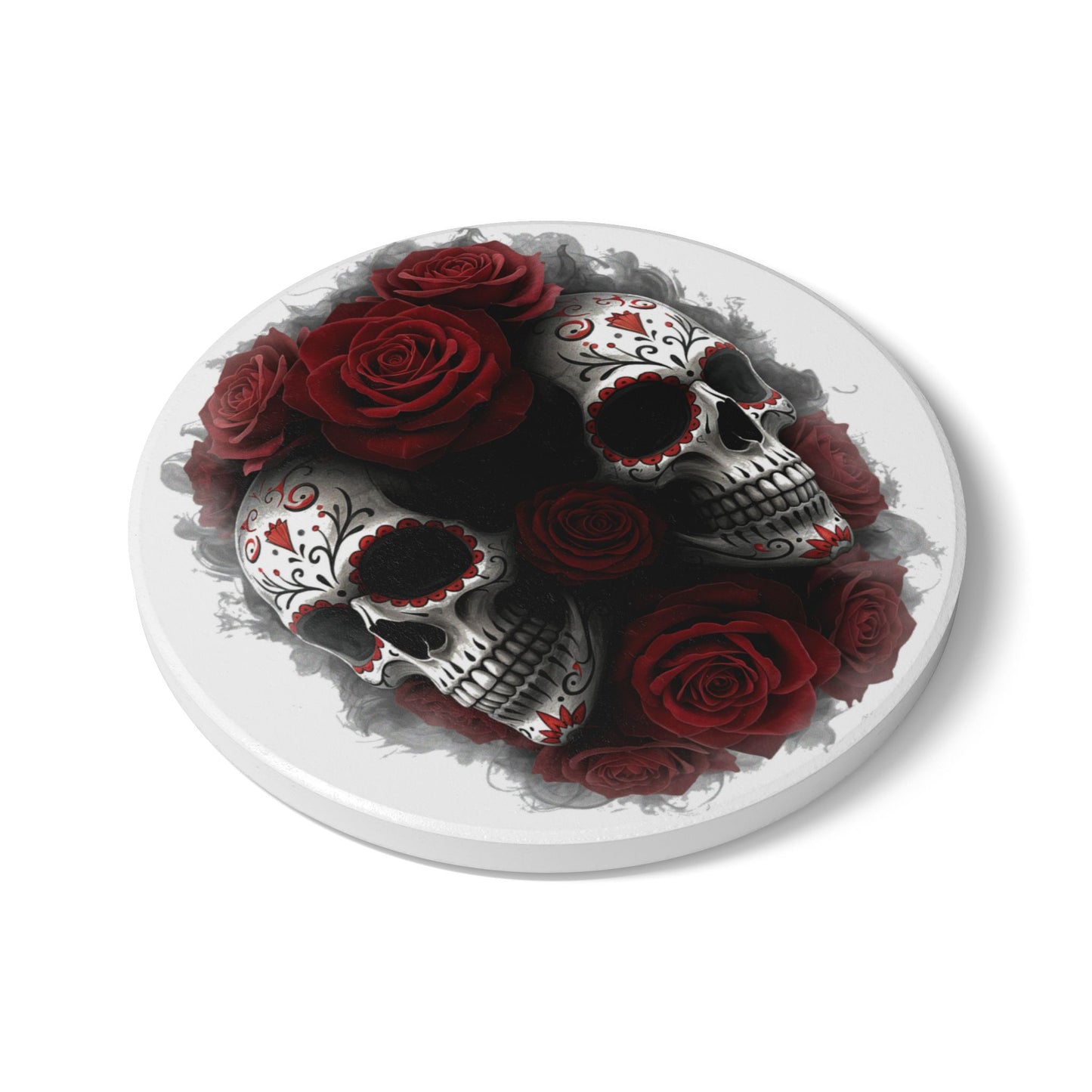 LaCatrina Edge: Daring Ceramic Coaster #11