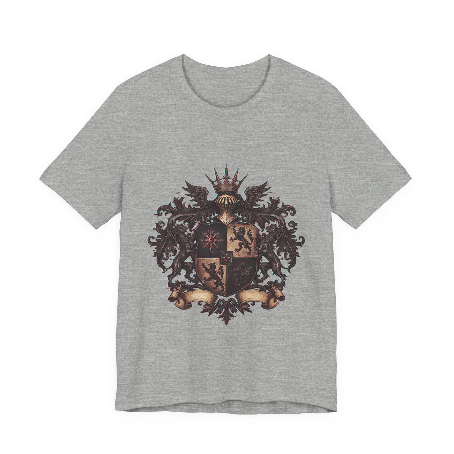 Guild Emblem Fusion Tee - Trendy Unisex Jersey Style