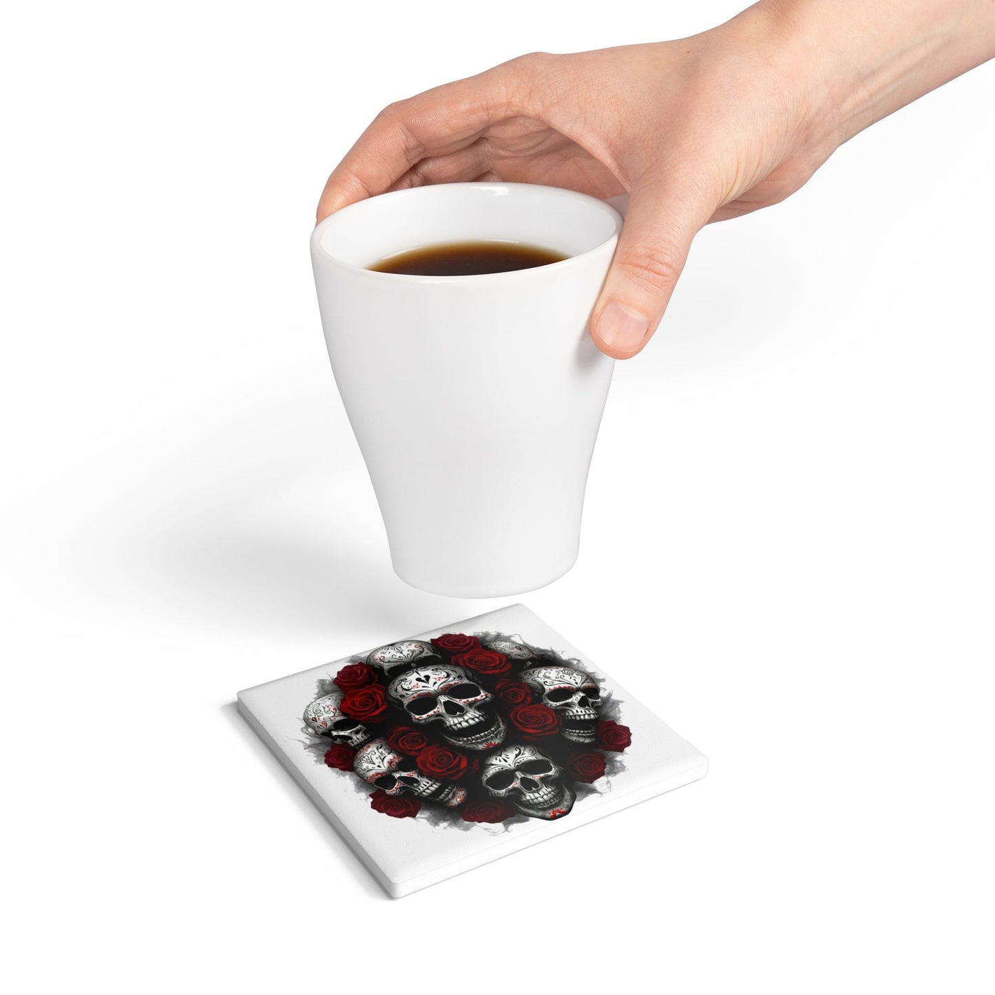 LaCatrina Edge: Ceramic Coaster #27