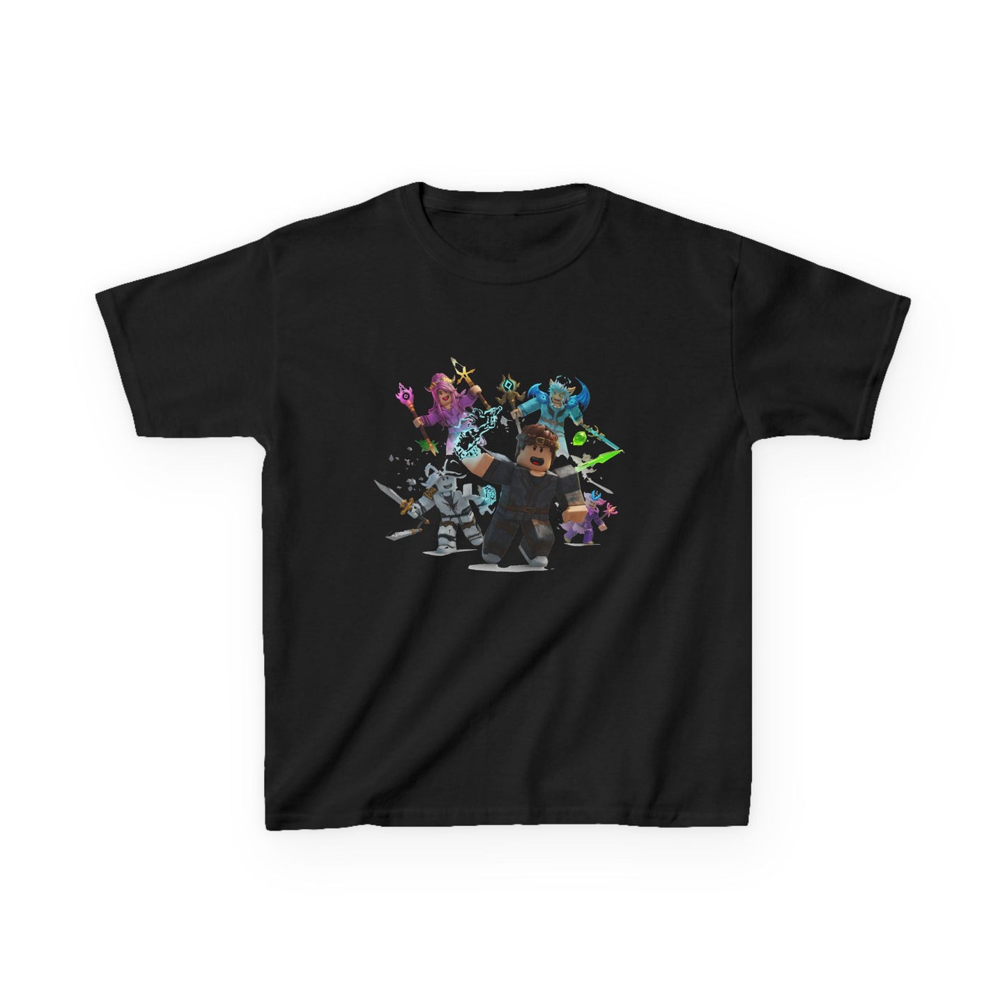 Kids' Voxel Adventure Heavy Cotton Tee - Trendy Edition #46