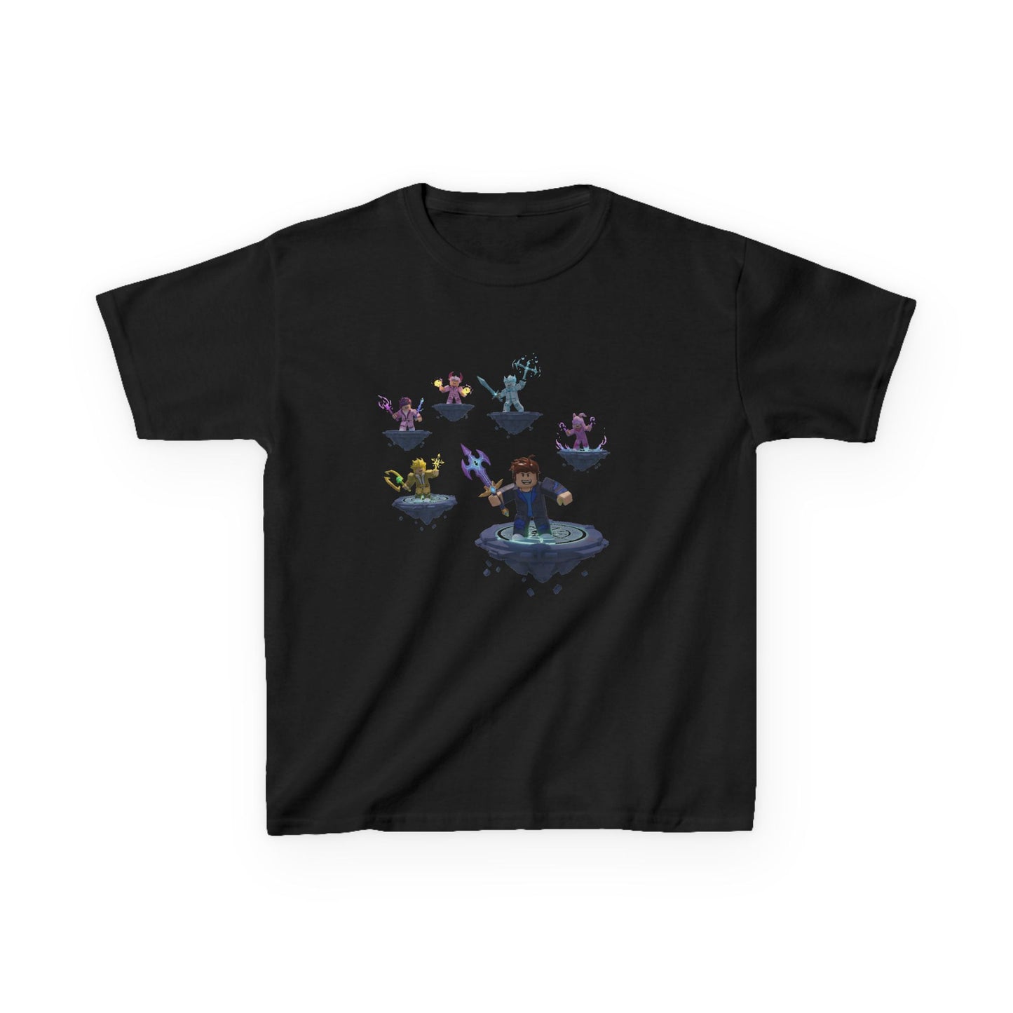 Pixel Pals Adventure Kids' Cotton Tee - Voxel Edition #61