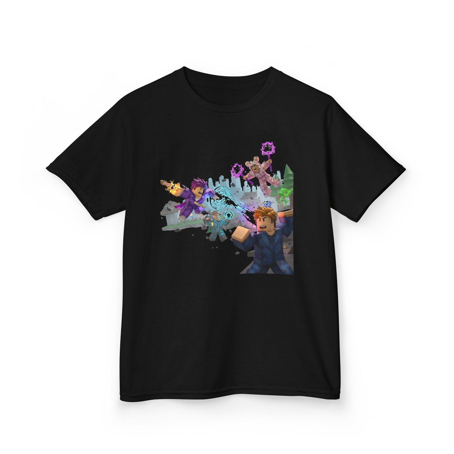 Pixel Pals Playground - Kids' Trendy Voxel Tee