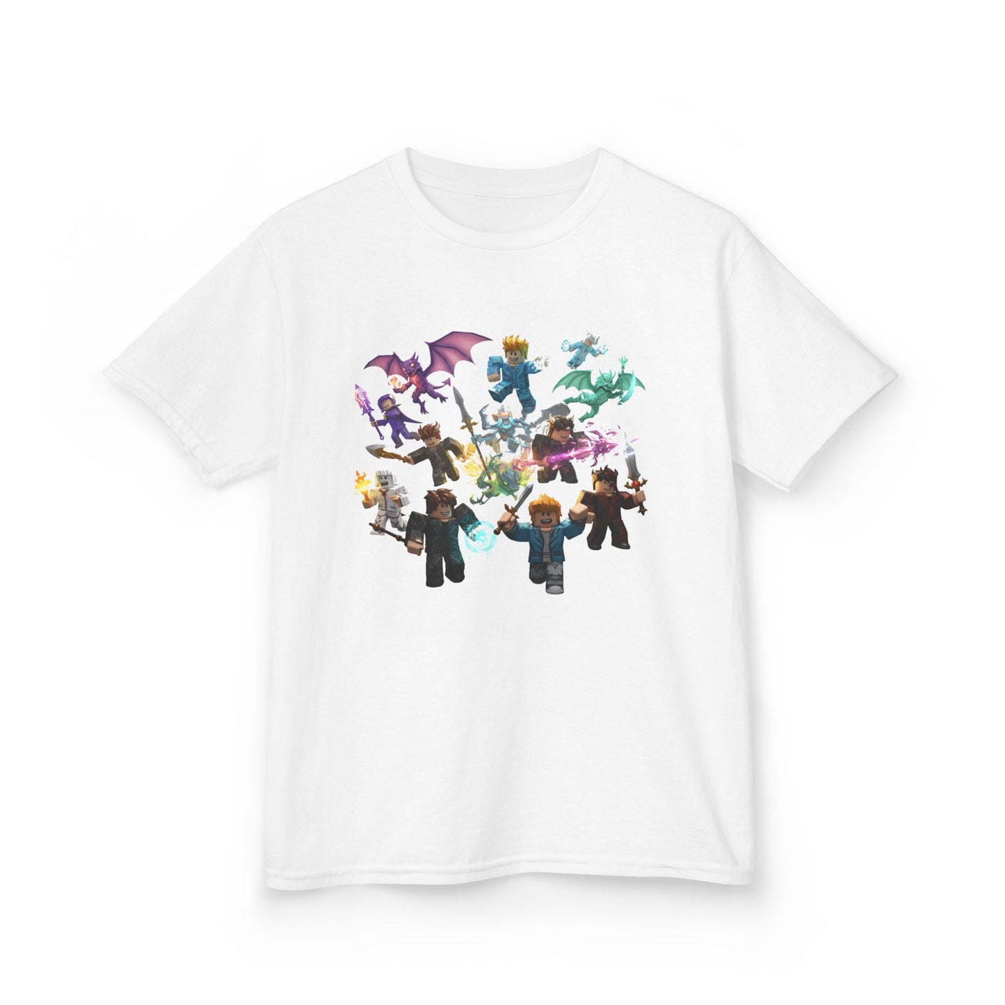 Pixel Pals Playground - Trendy Voxel Tee for Kids
