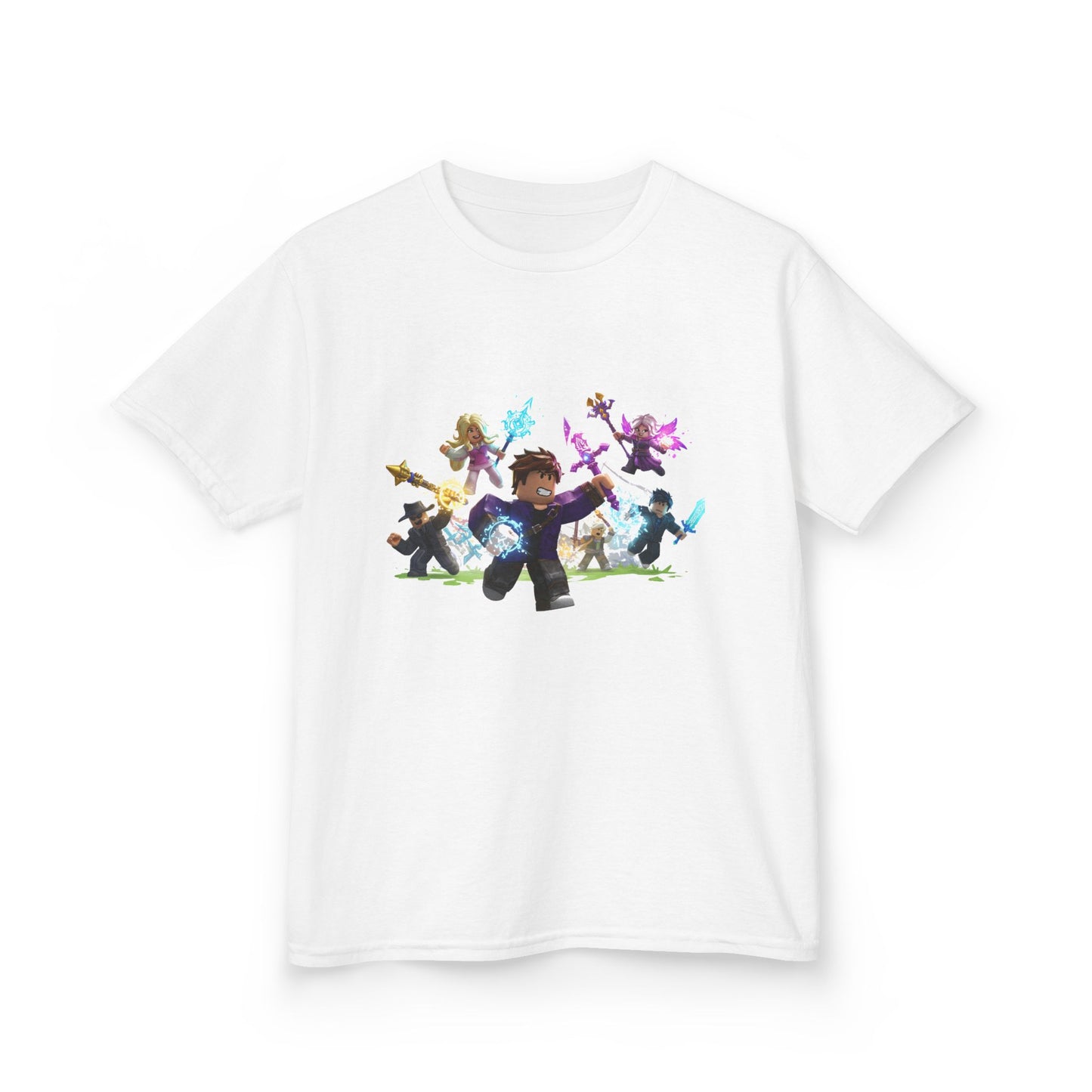 Pixel Pals Playground - Trendy Voxel Tee for Kids