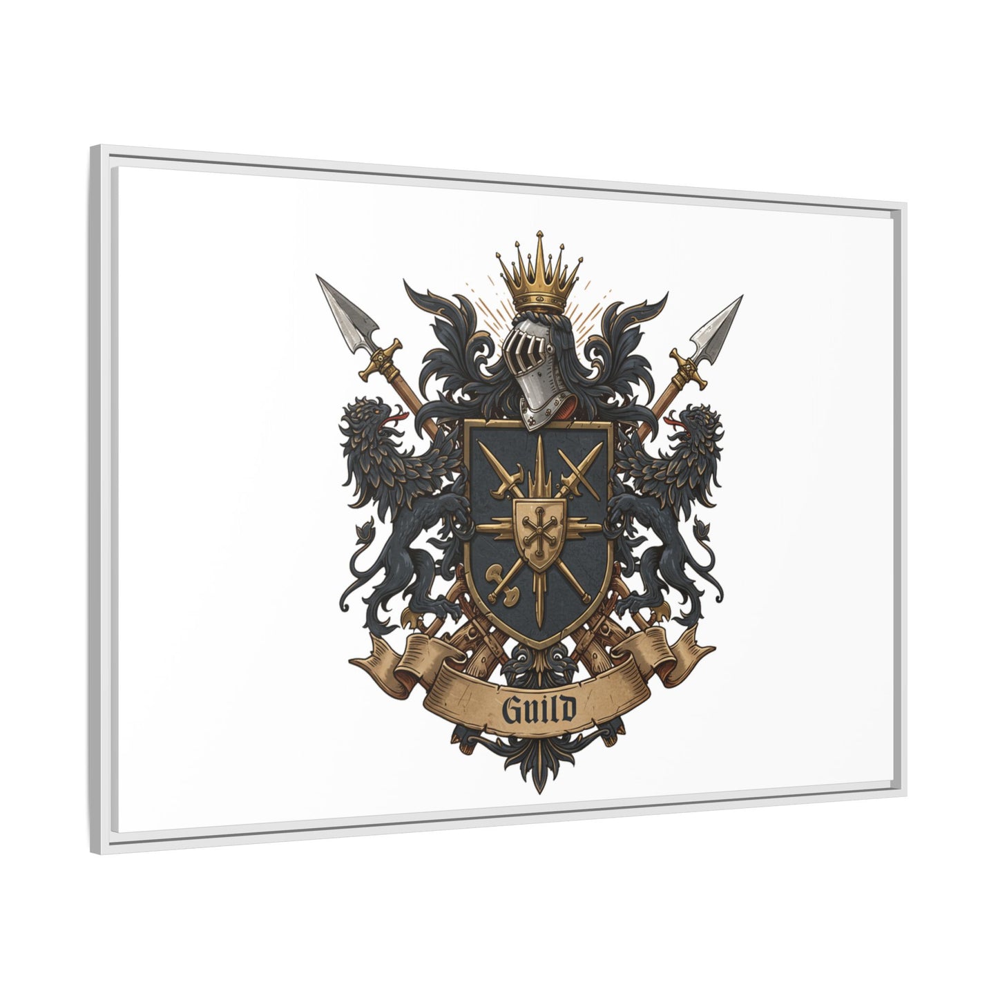 Guild Edition #3 - Professional Elegance Framed Canvas