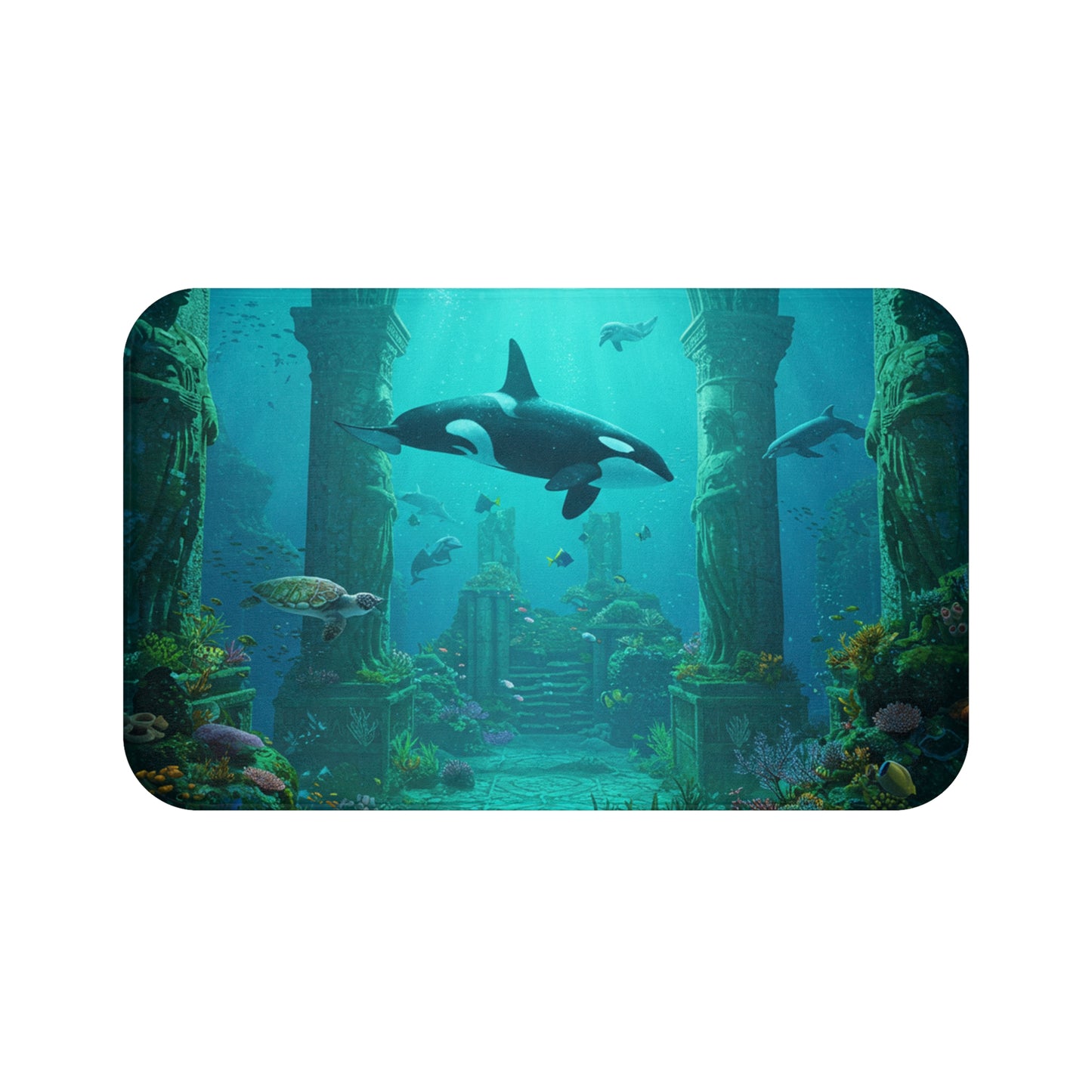 Atlantis Escape Casual Bath Mat