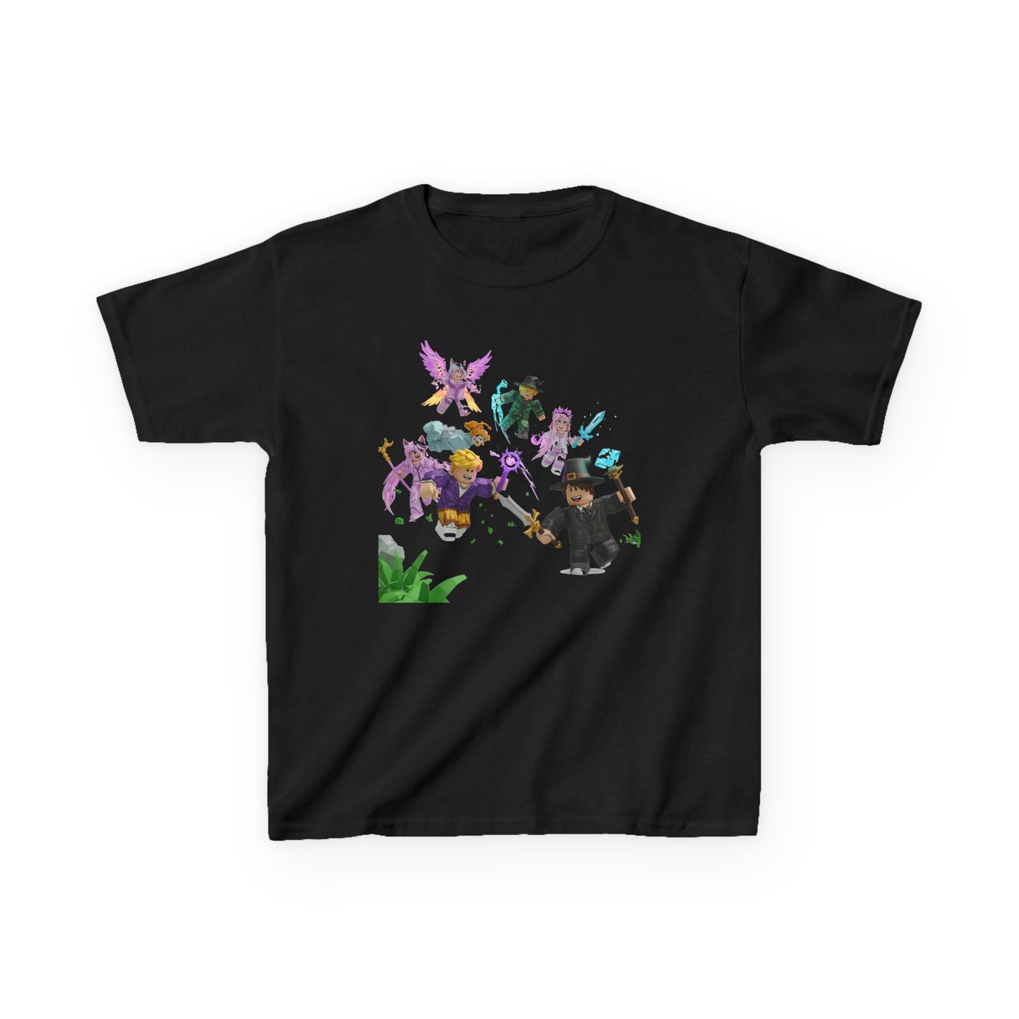 Pixel Pals Adventure Kids Tee - Voxel Characters Edition