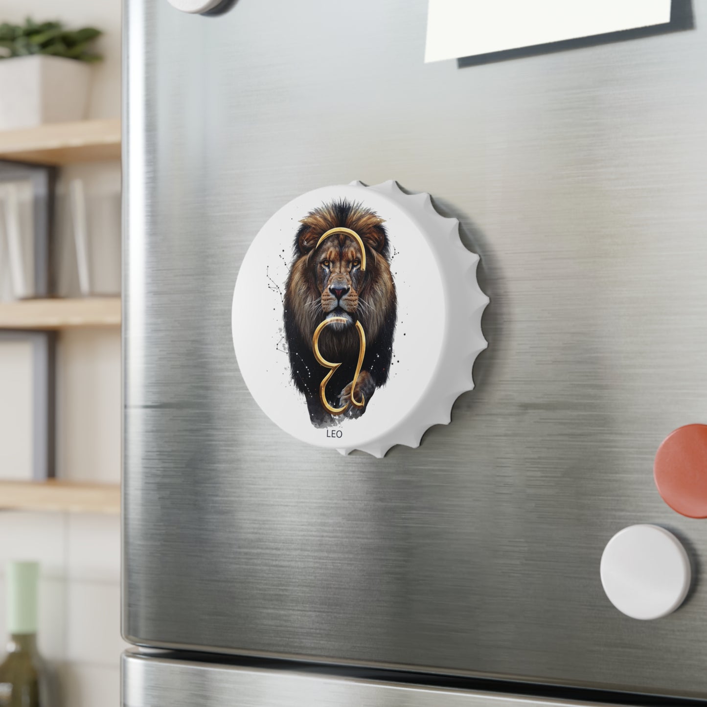 Leo Zodiac Splash Bottle Opener - Trendy Collection #7