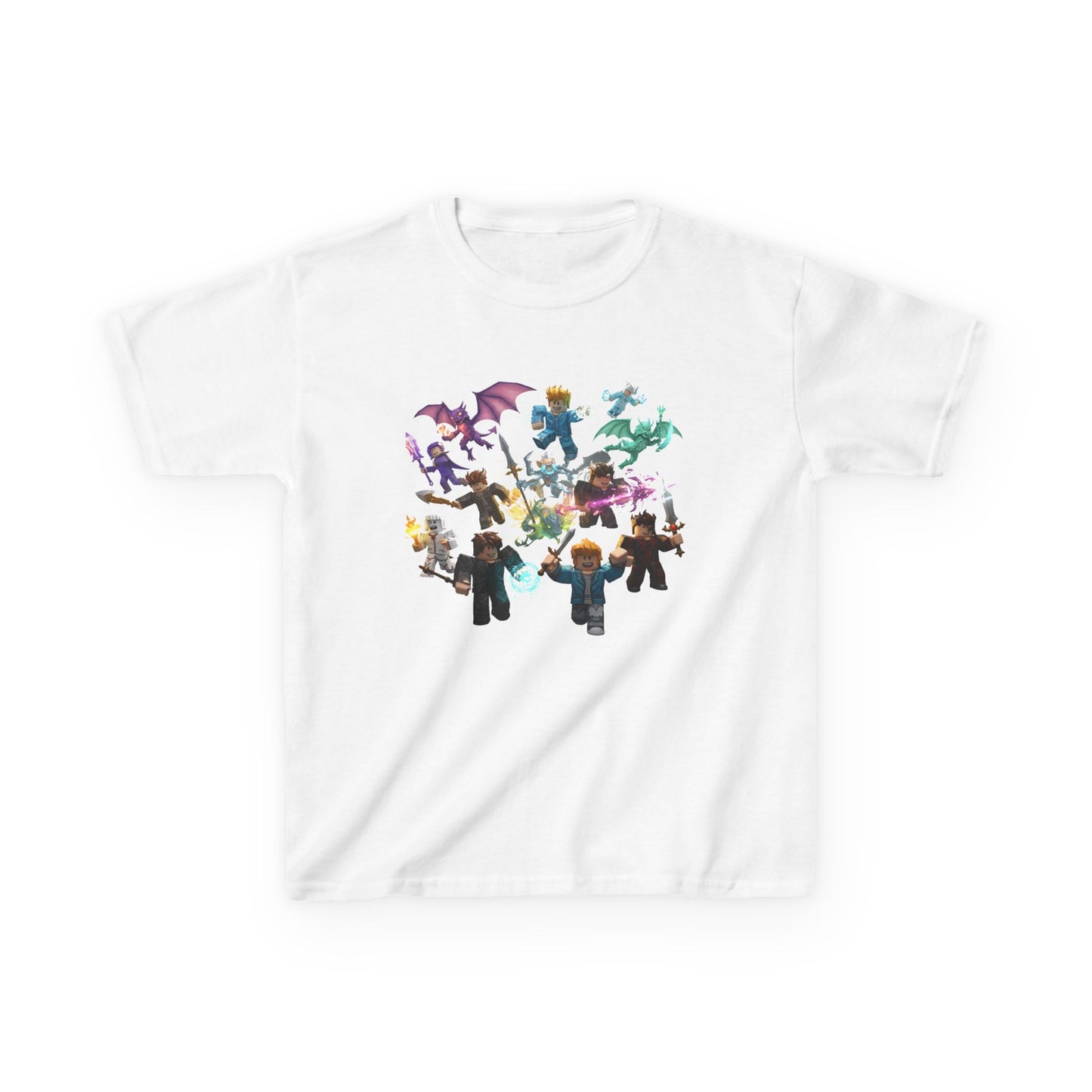 Pixel Pals Playground - Trendy Voxel Tee for Kids
