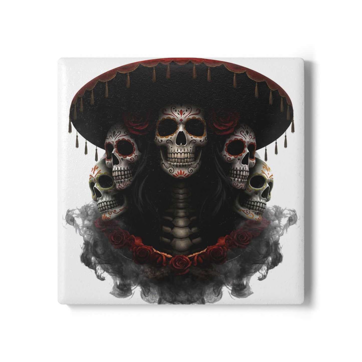 LaCatrina Edge: Dare to Be Different Ceramic Coaster