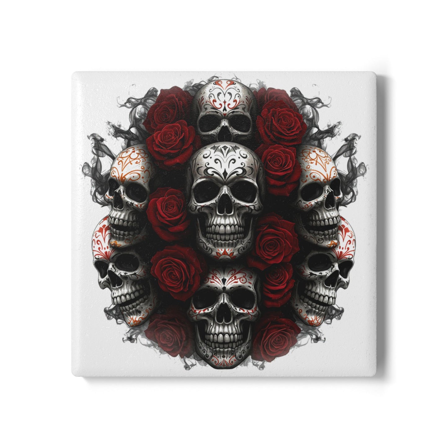 LaCatrina Edge: Bold Ceramic Coaster #36