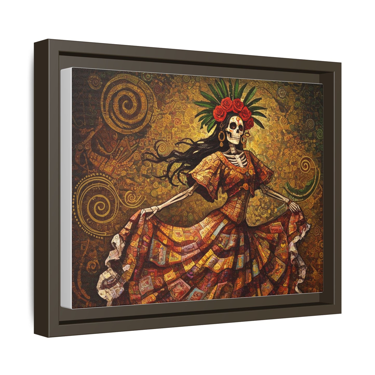 LaCatrina Elegance: Framed Matte Canvas Art #17