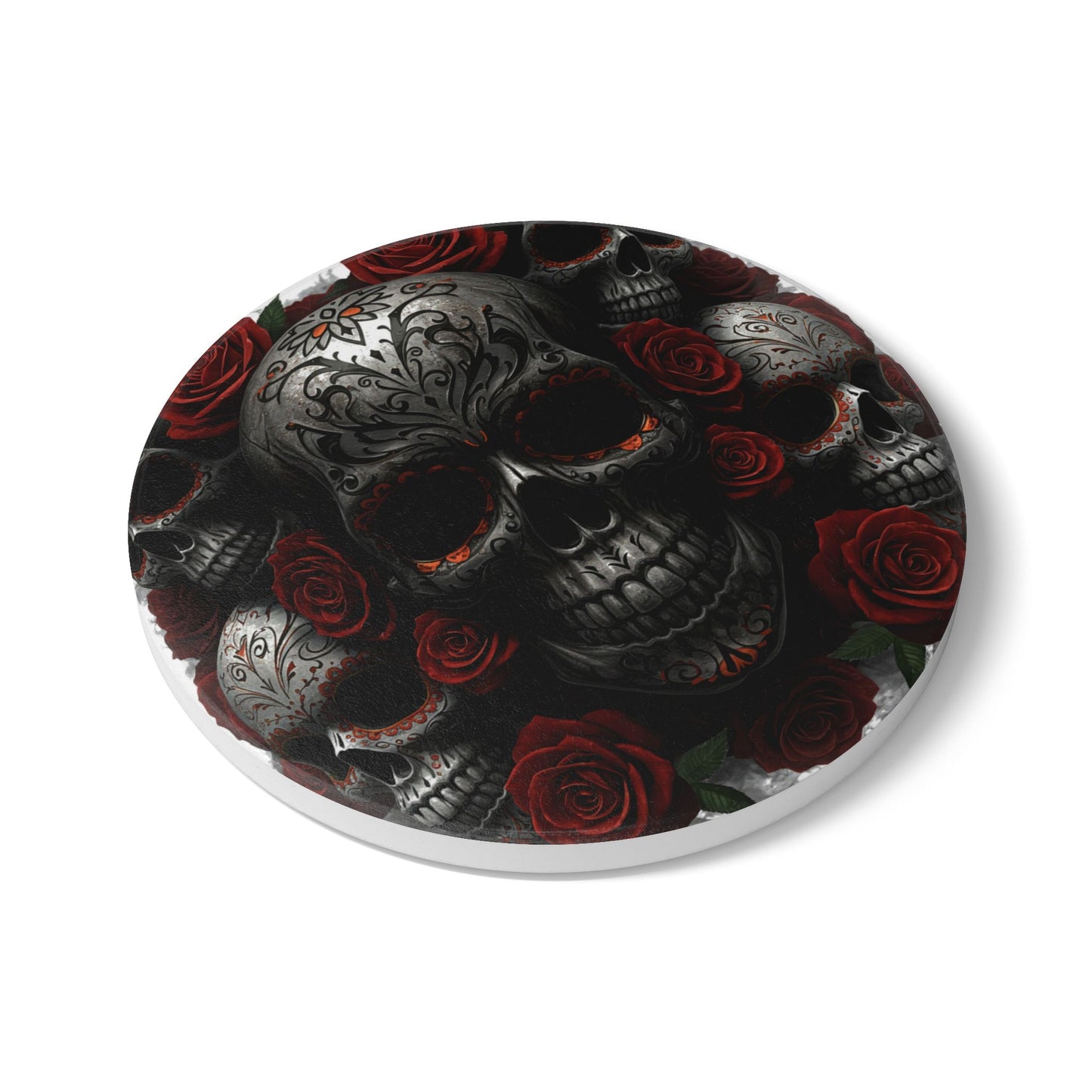LaCatrina Edge: Daring Ceramic Coaster #32