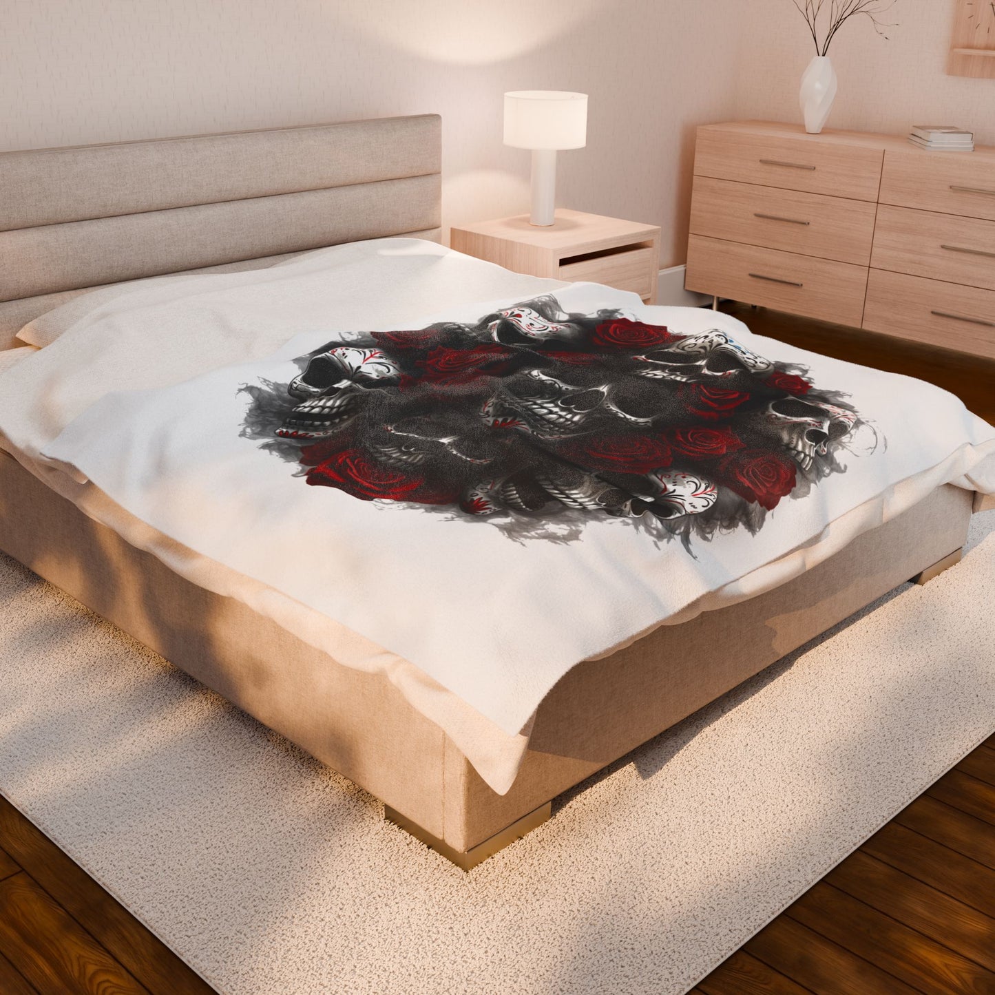 LaCatrina Luxe Velveteen Plush Blanket - Cozy Casual Style