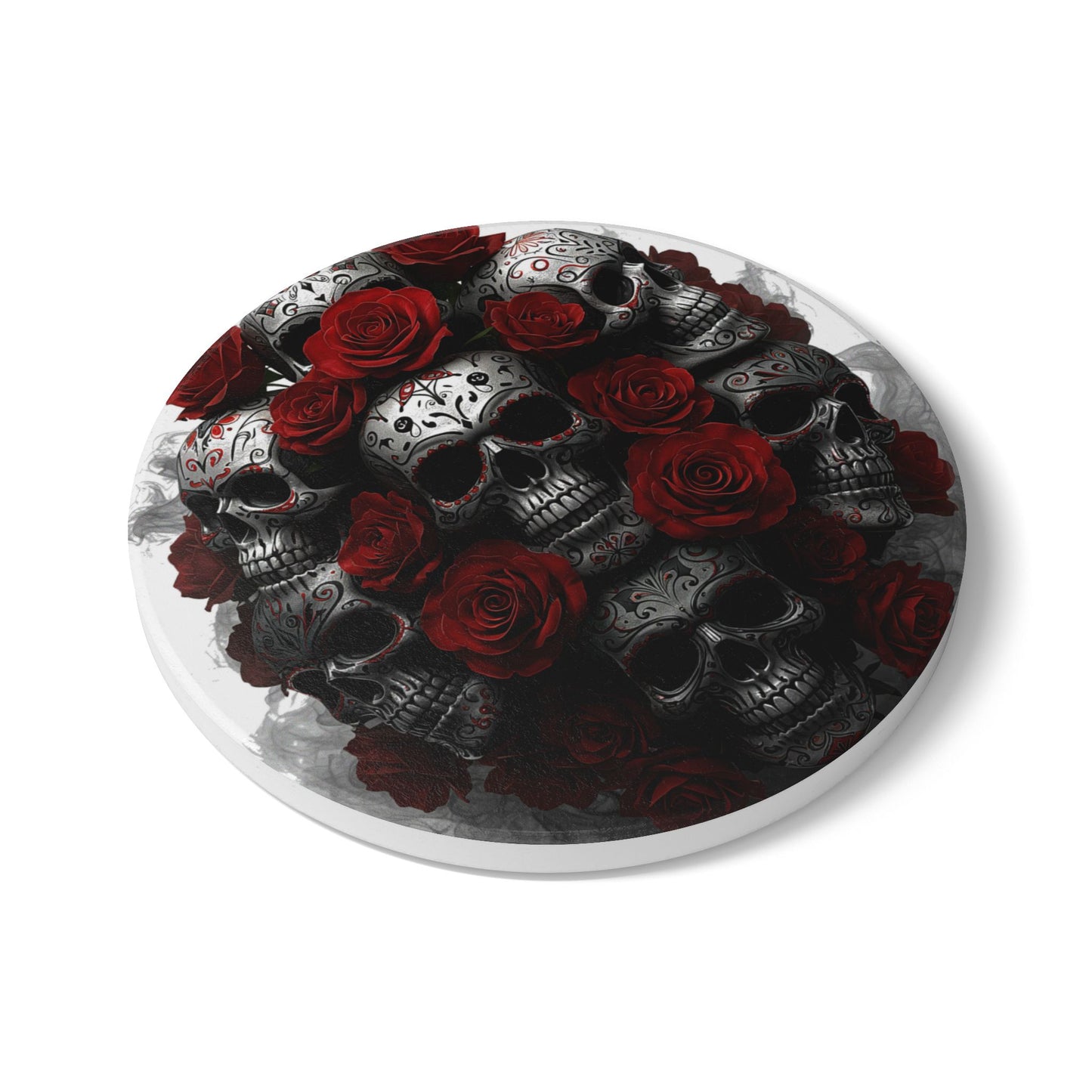 LaCatrina Edge: Ceramic Coaster #28 - Bold and Daring