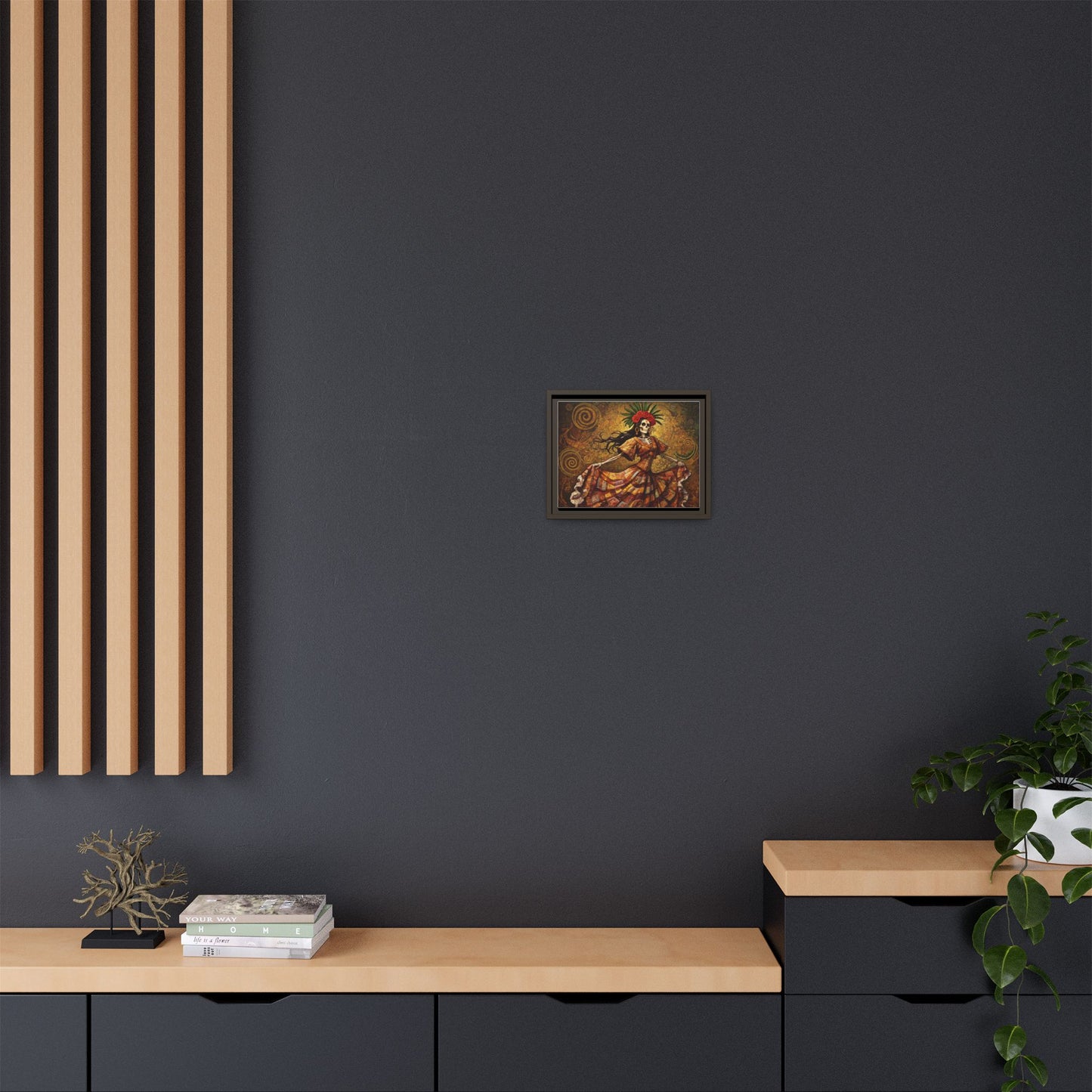 LaCatrina Elegance: Framed Matte Canvas Art #17