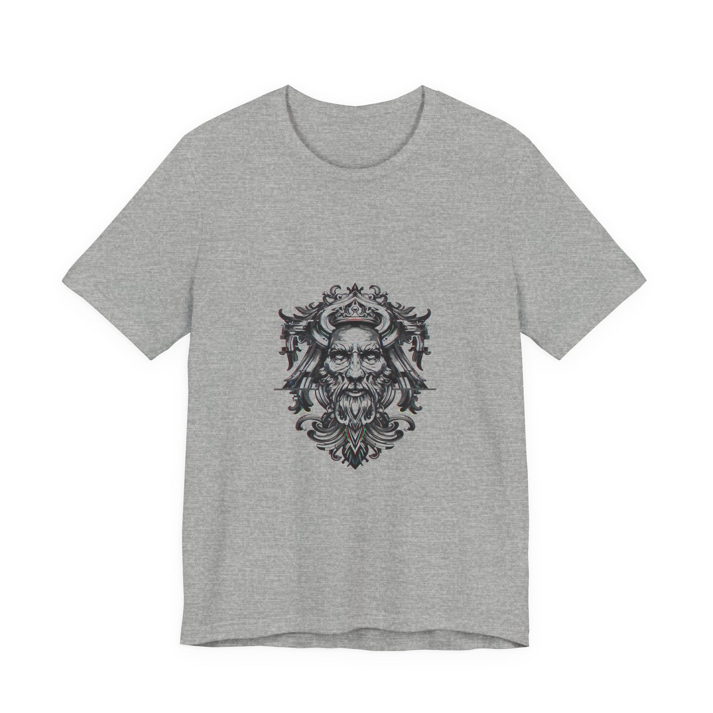 Glitch Heraldry Unisex Tee - Trendsetting Comfort
