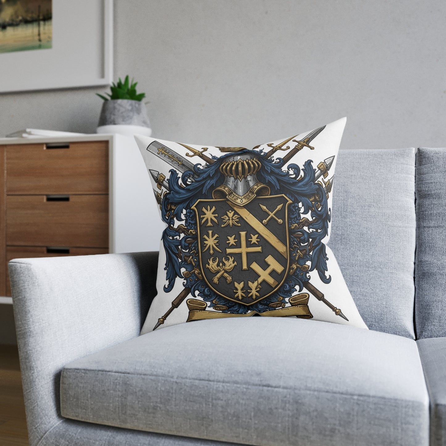 Urban Edge Guild Square Pillow - Exclusive Design