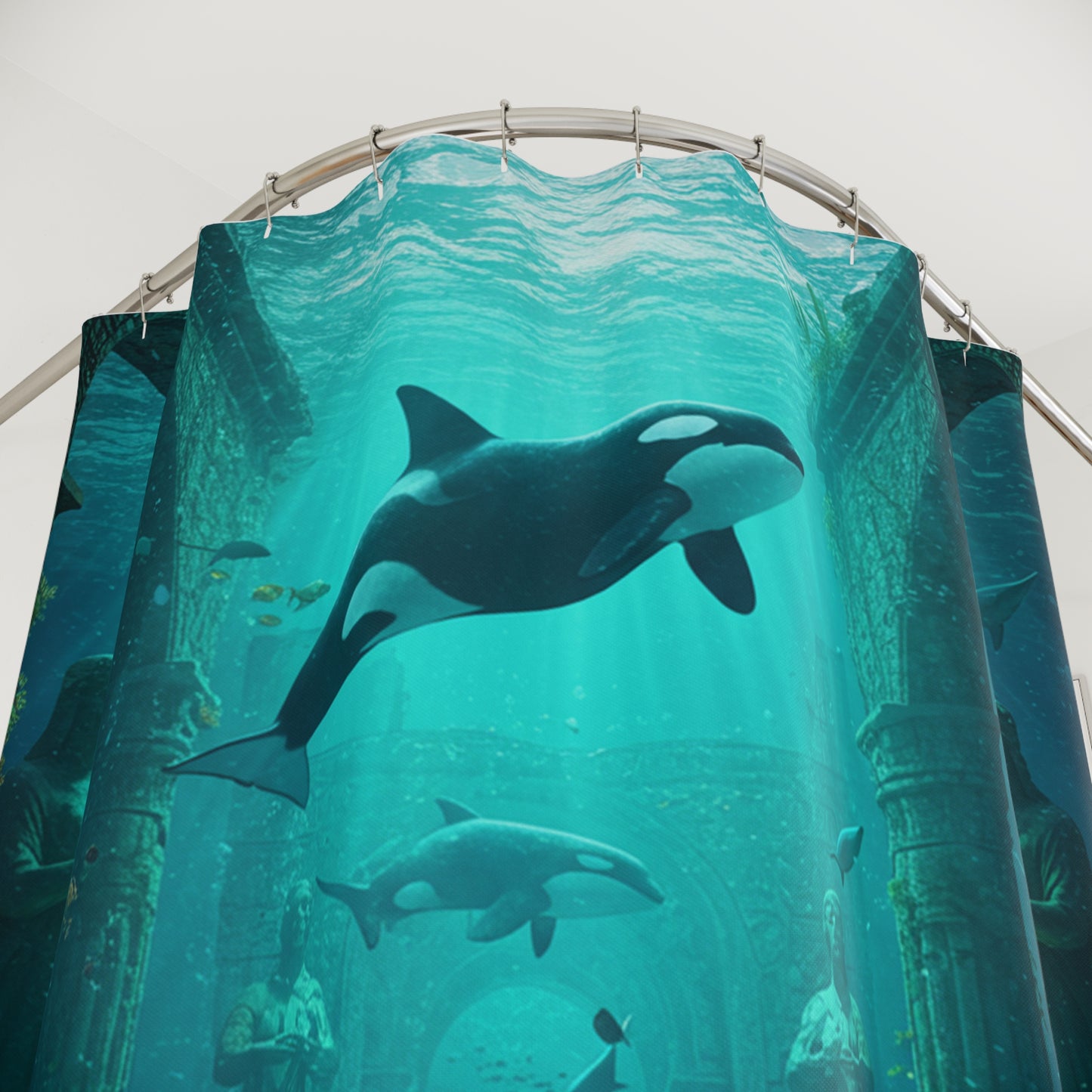 Atlantis Edge: The Lost City Shower Curtain #36