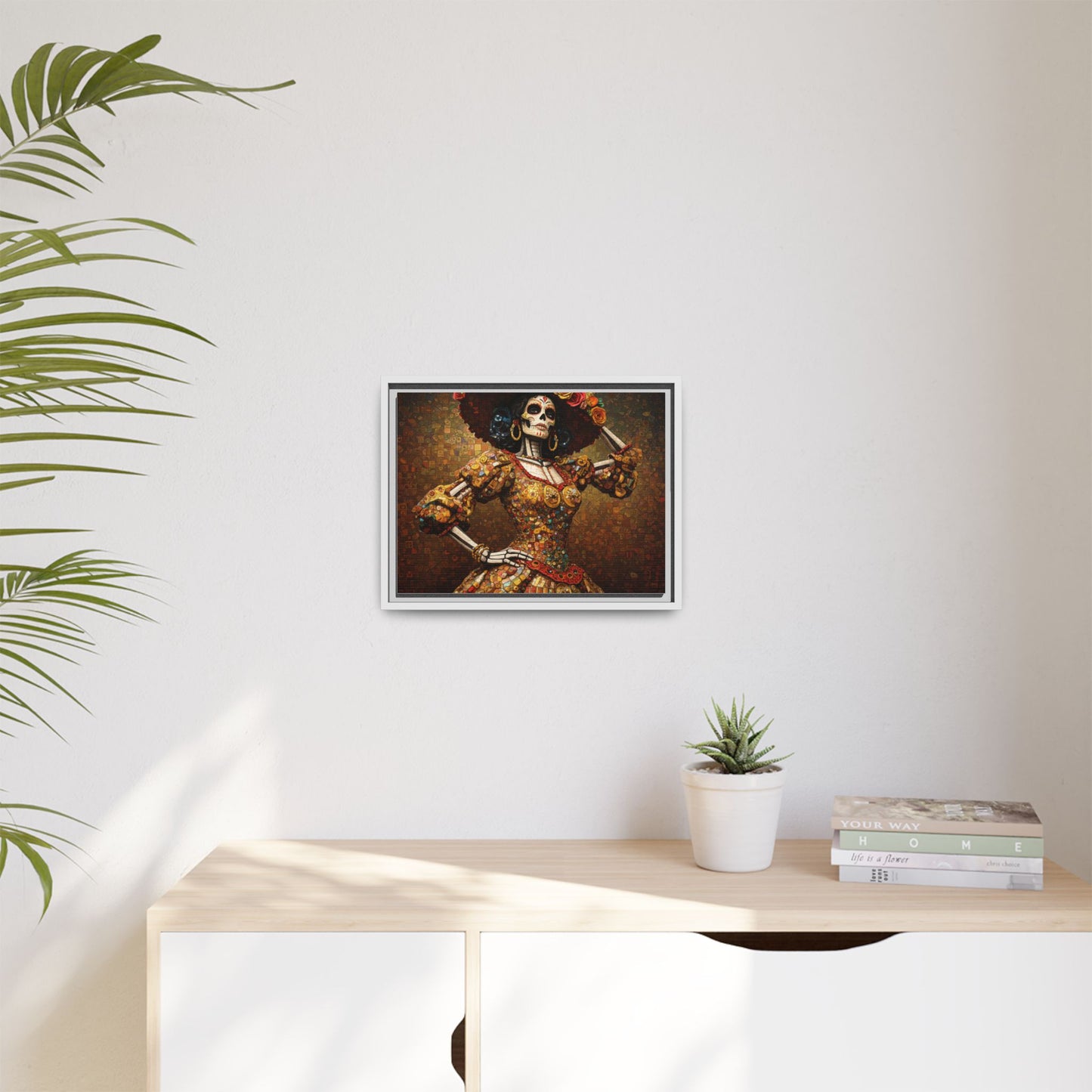 LaCatrina Essence #24 - Professional Multi-Color Framed Matte Canvas
